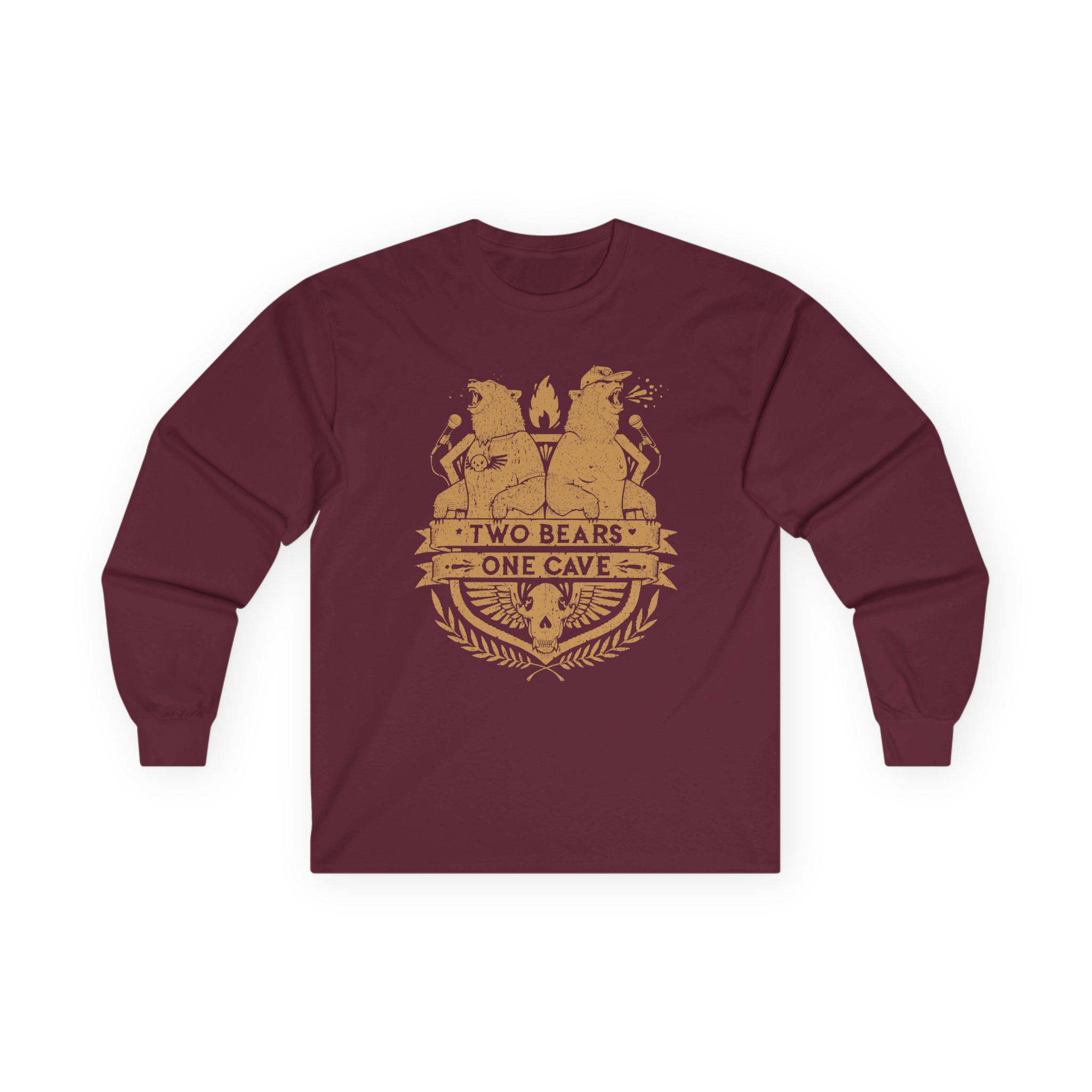 Ymh 2 BEARS, 1 CAVE by Jeremy Fish Unisex Ultra Cotton Long Sleeve Tee