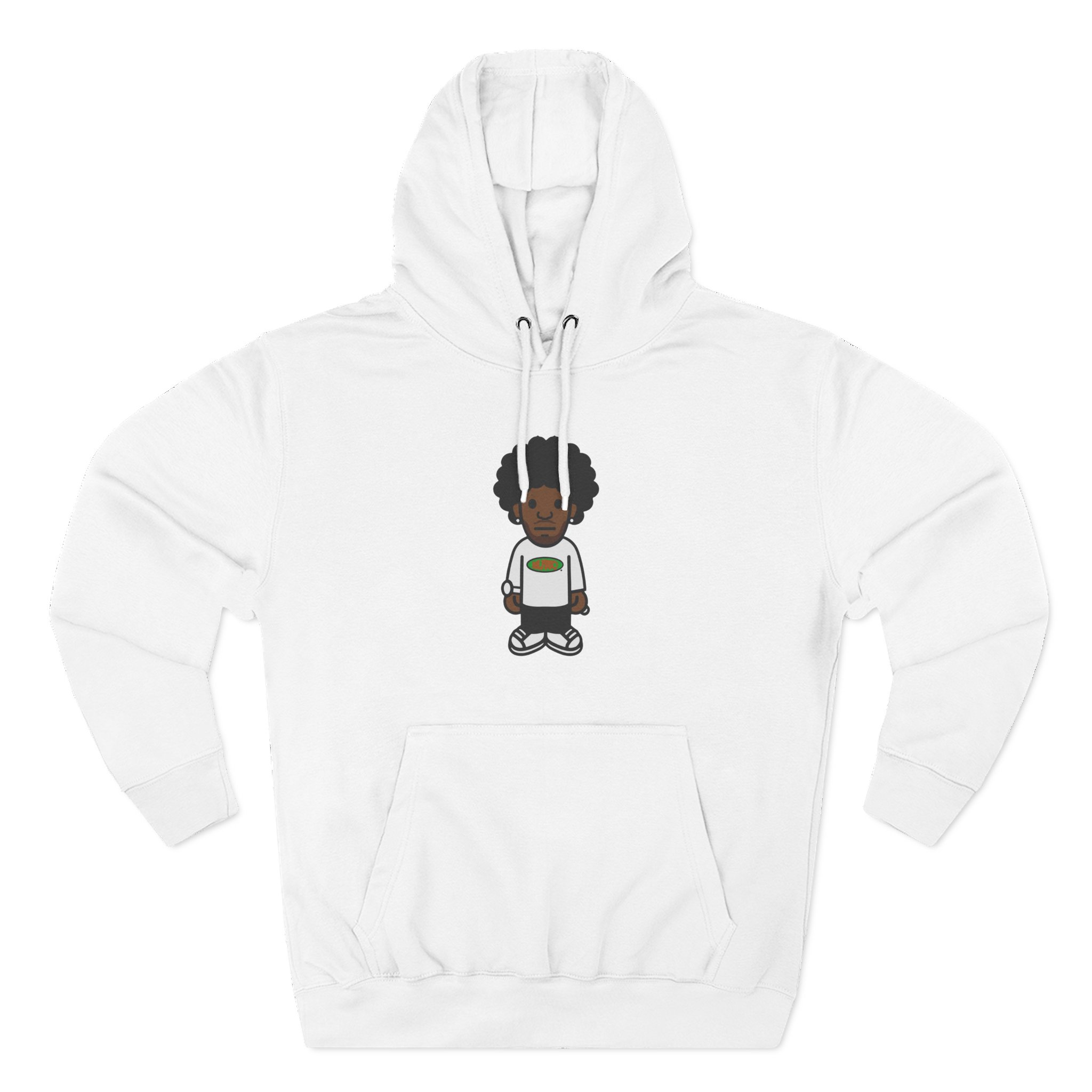 Faiyaz Wasting Time Three-Panel Fleece Hoodie