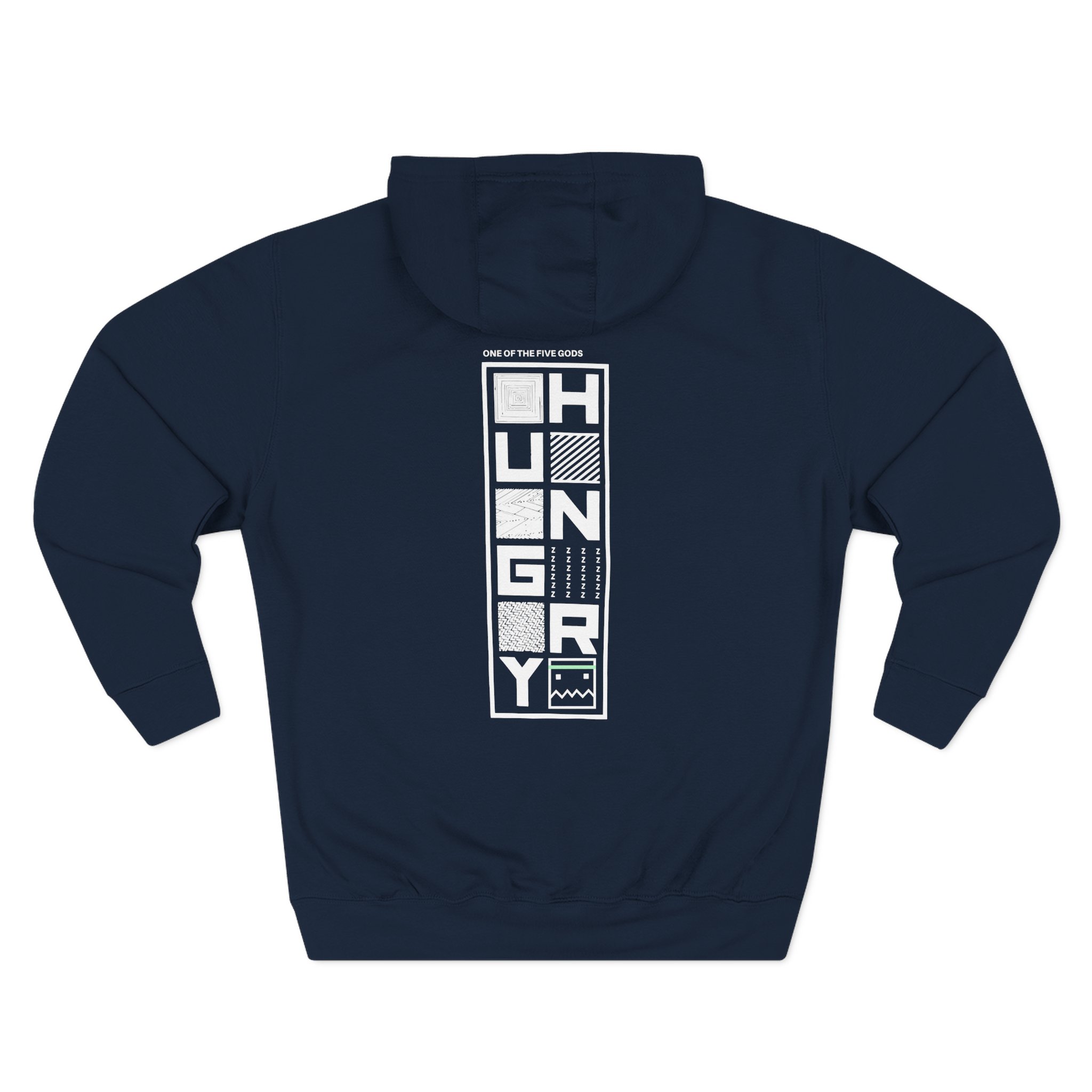 Hungrybox Three-Panel Fleece Hoodie