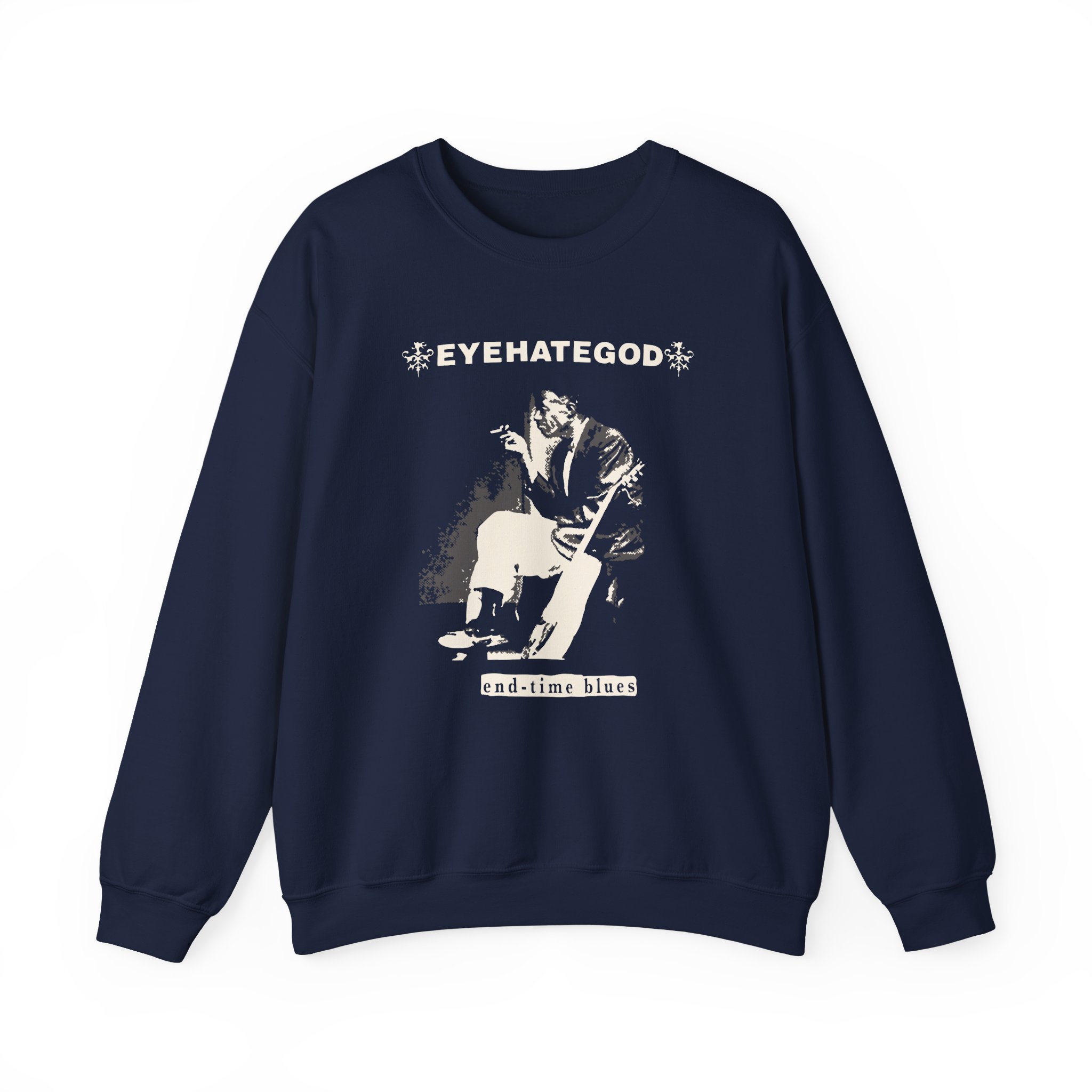 Eyehategod End-time Blues Unisex Heavy Blendâ„¢ Crewneck Sweatshirt