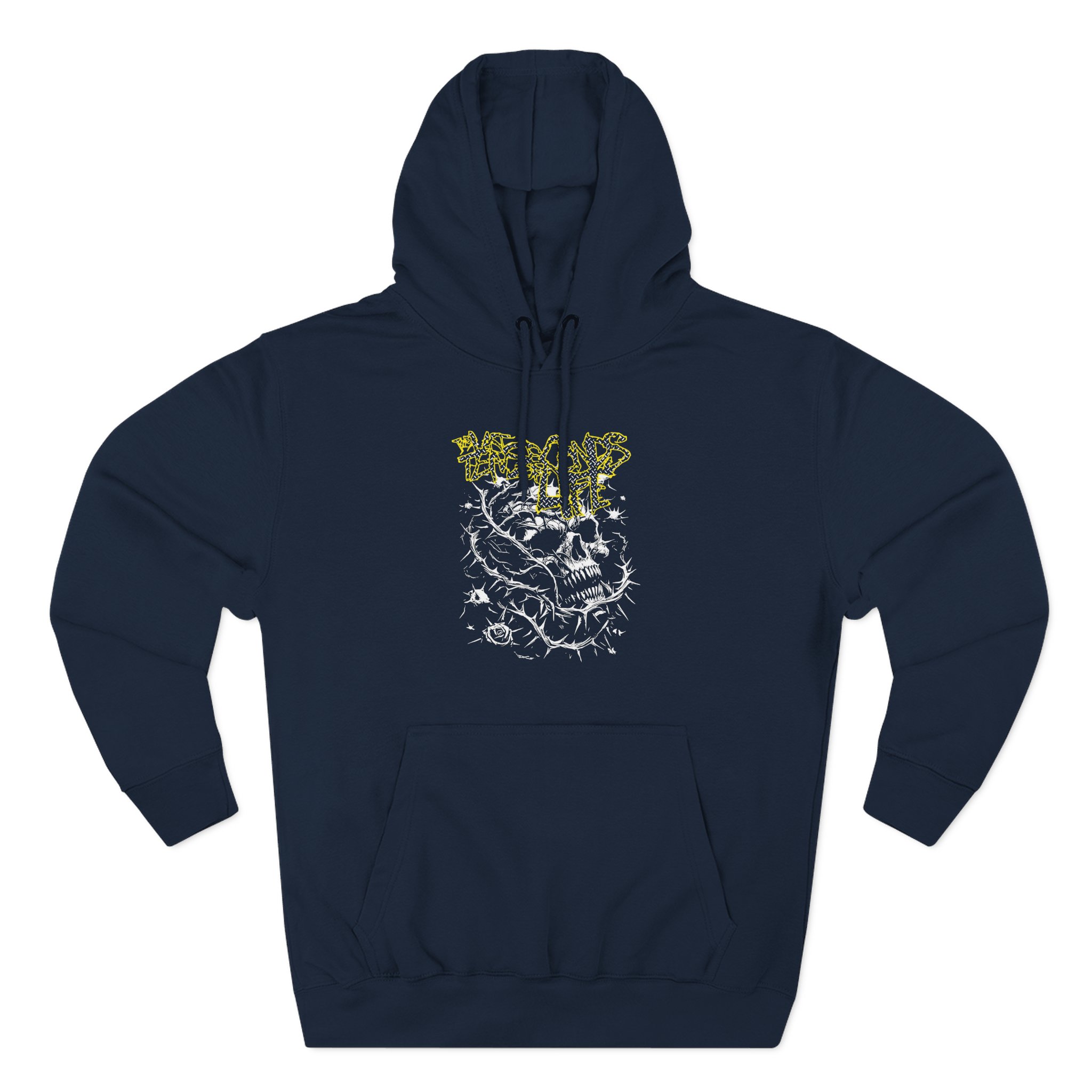 The Last Ten Seconds of Life Three-Panel Fleece Hoodie