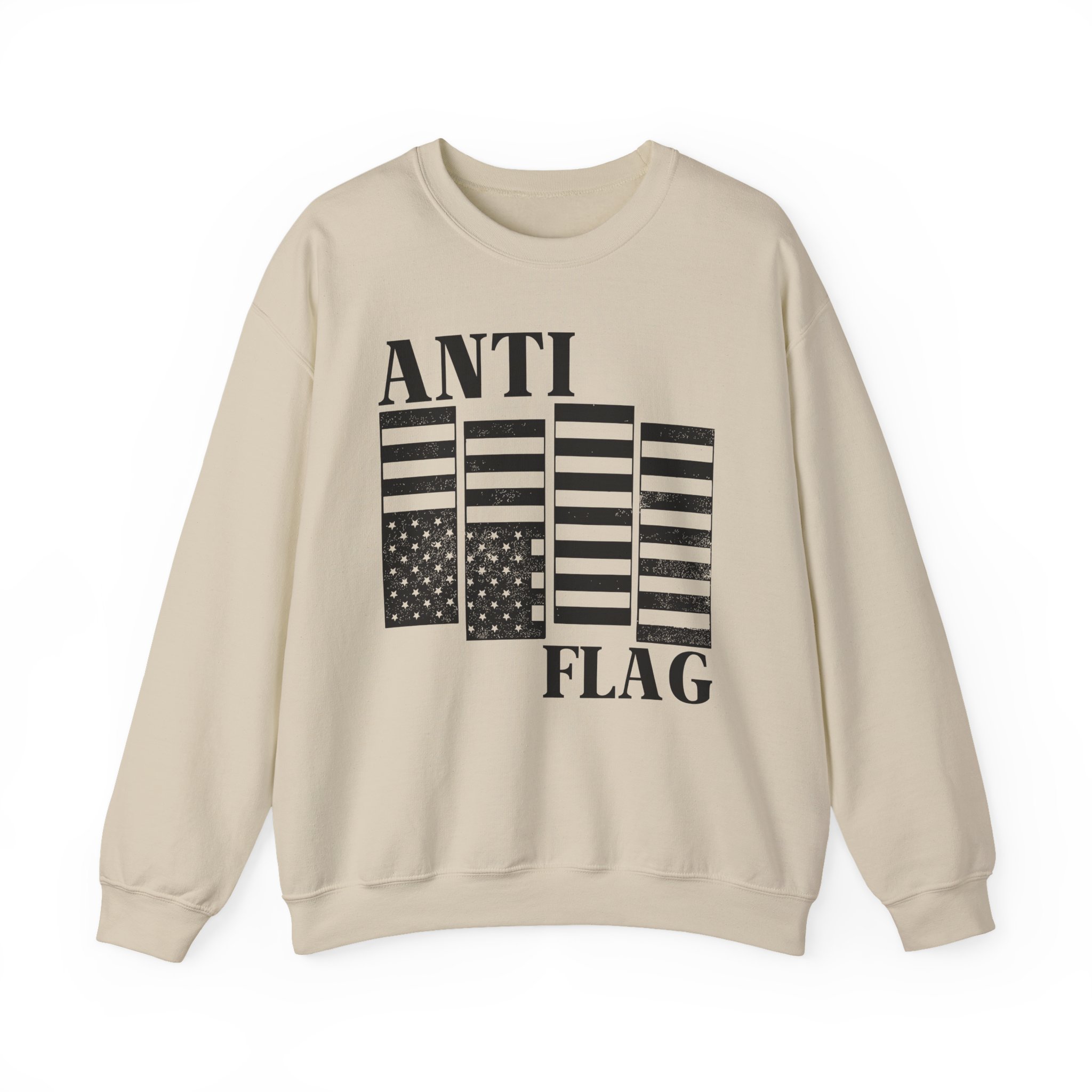 Anti Flag Unisex Heavy Blendâ„¢ Crewneck Sweatshirt