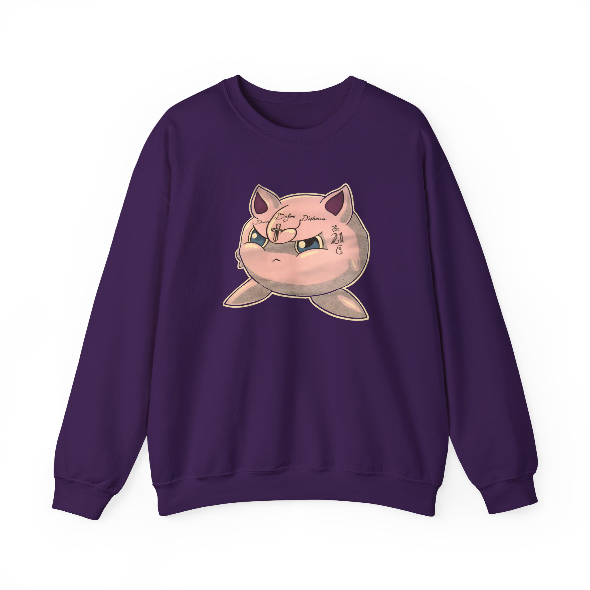 Liquid Hungrybox Unisex Heavy Blendâ„¢ Crewneck Sweatshirt