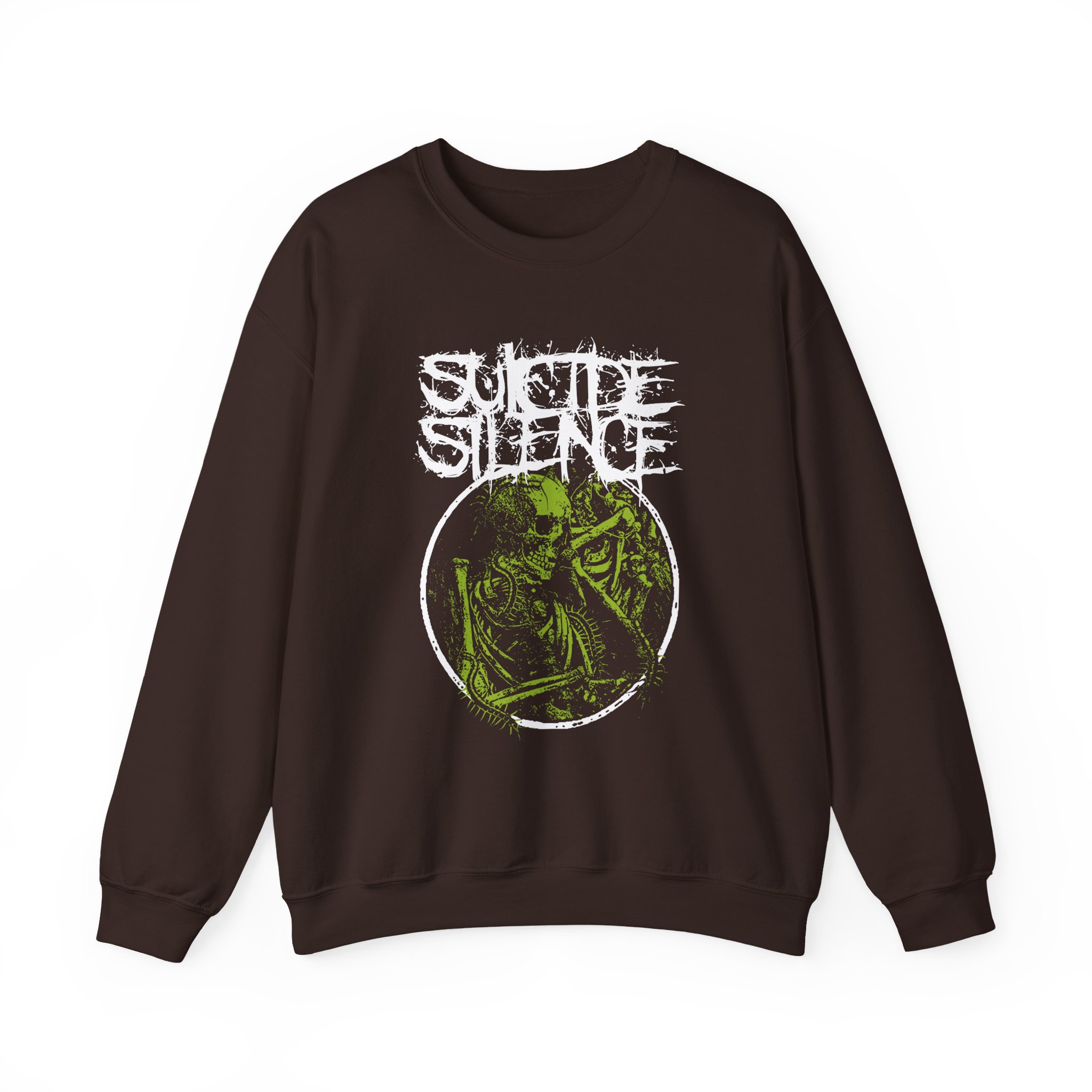 Suicide Silence Rotten Unisex Heavy Blendâ„¢ Crewneck Sweatshirt