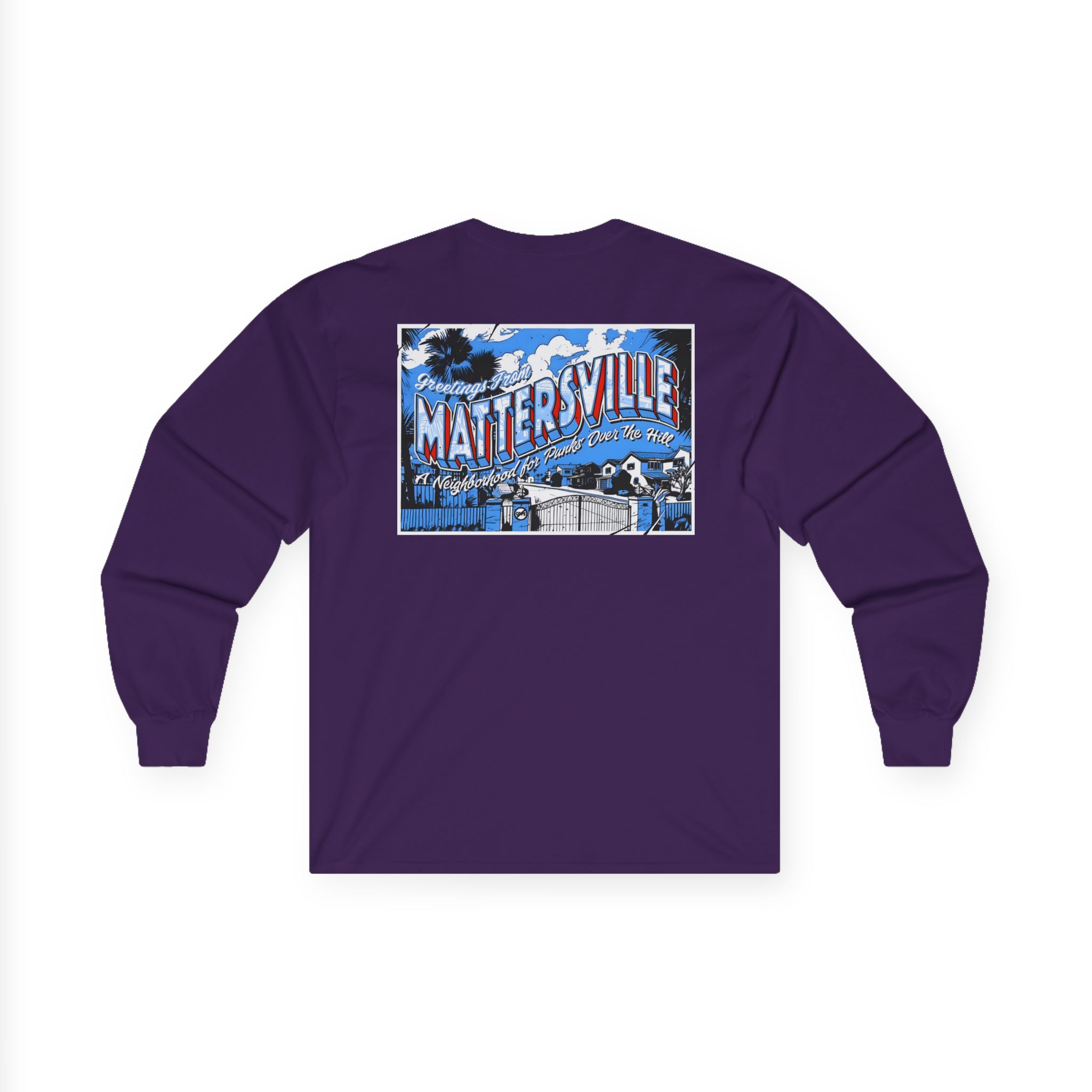 Nofx Mattersville Unisex Ultra Cotton Long Sleeve Tee