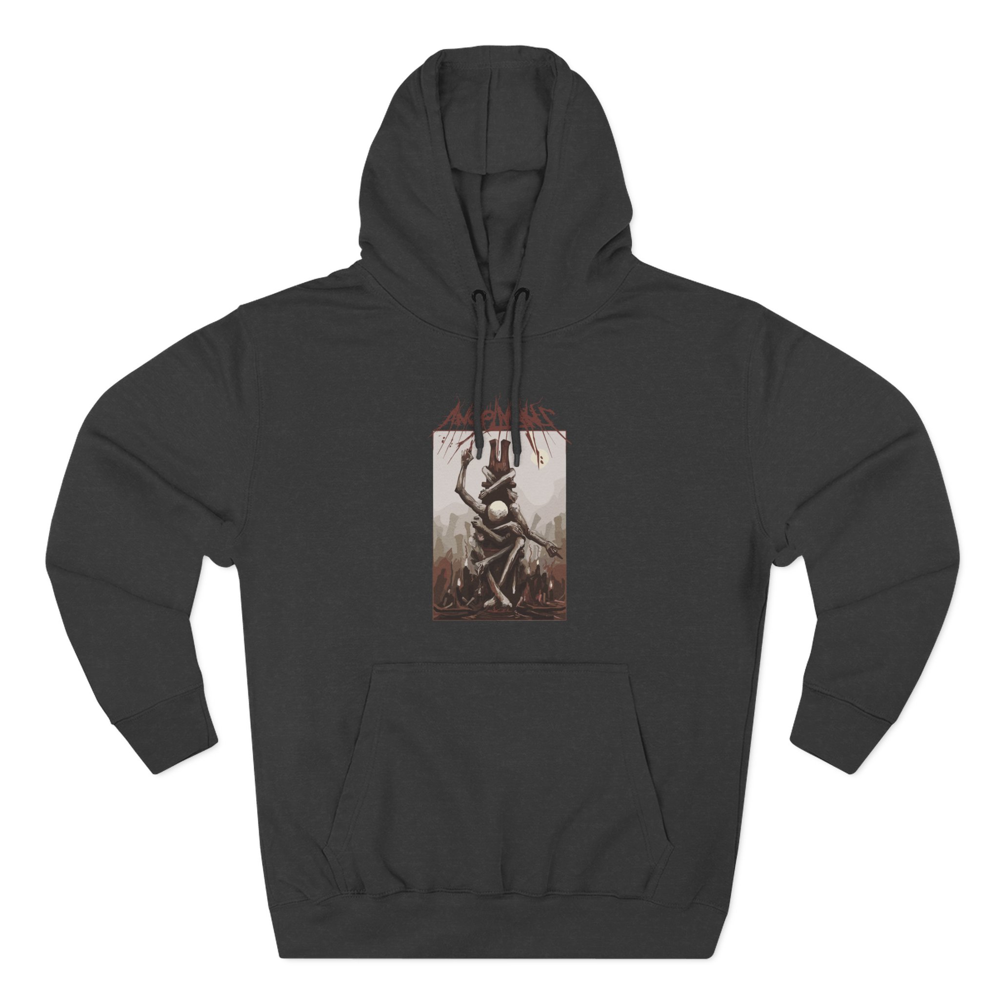 Angelmaker Exit Signs Three-Panel Fleece Hoodie