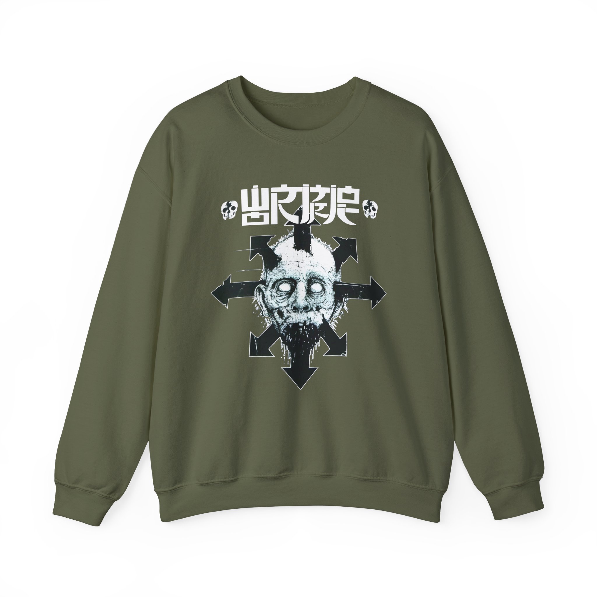 Wormrot Star of Chaos Unisex Heavy Blendâ„¢ Crewneck Sweatshirt