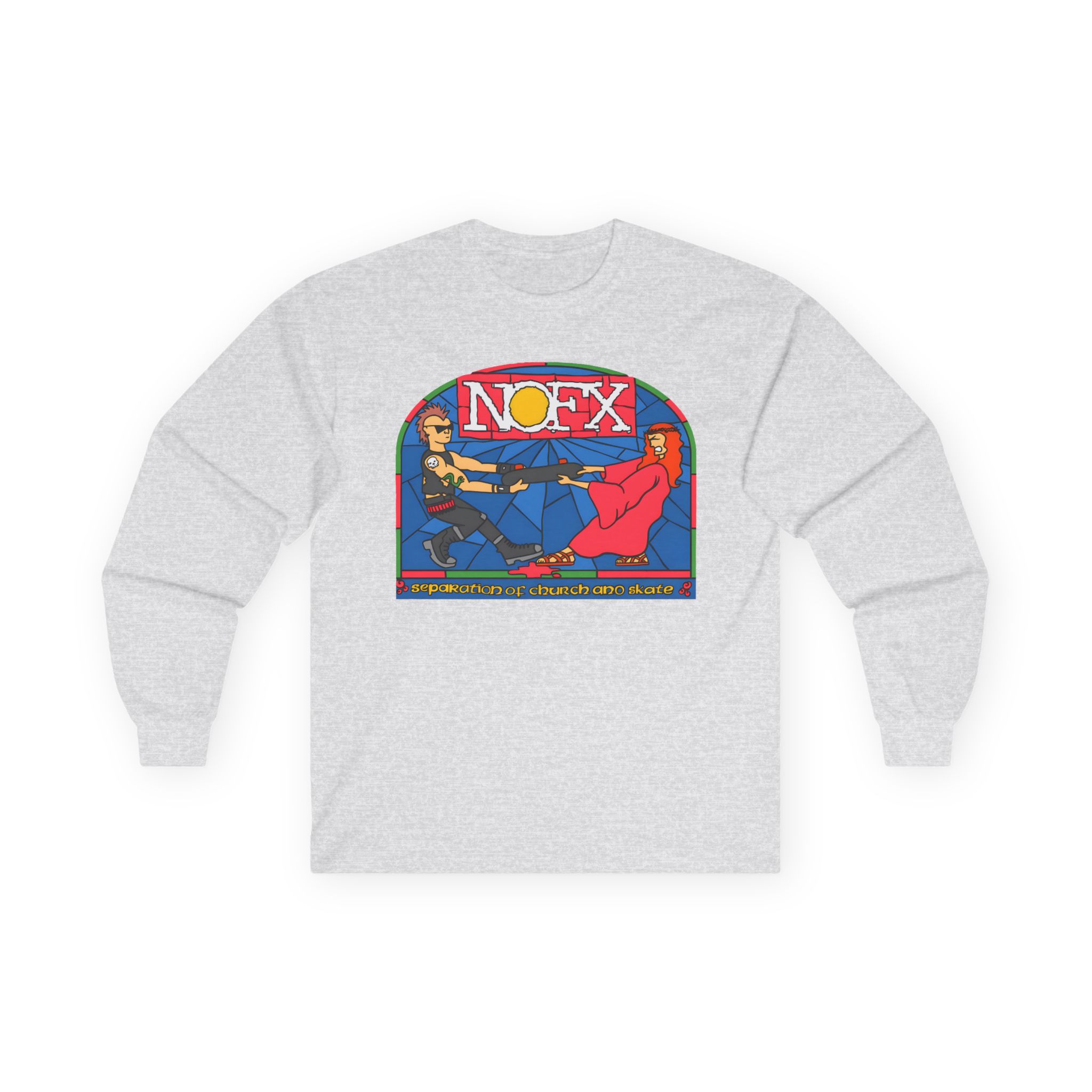 Nofx Seperation Unisex Ultra Cotton Long Sleeve Tee