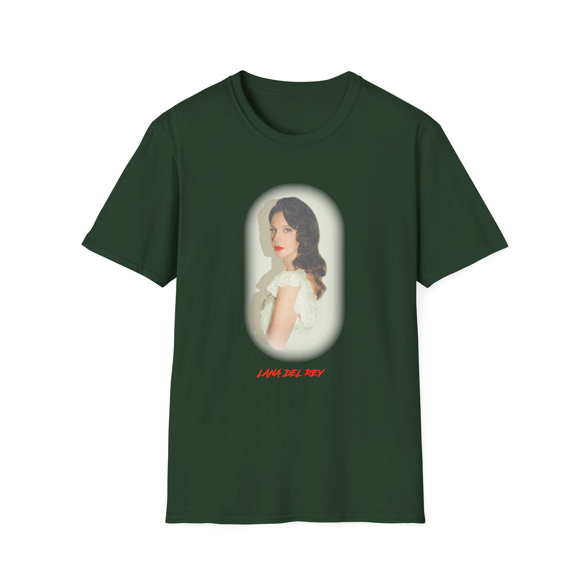 Lanadelrey Indio Portrait Unisex Softstyle T-Shirt