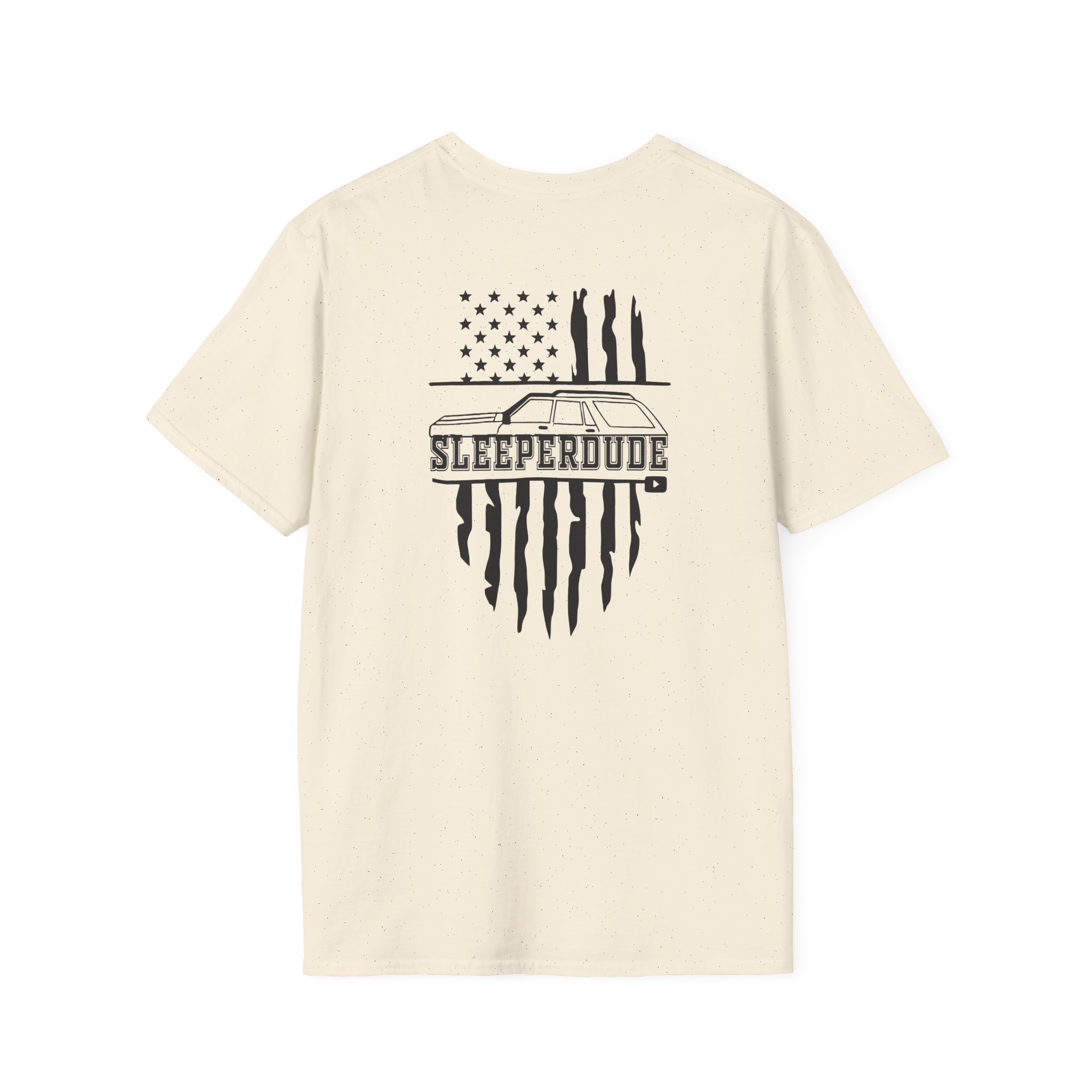 Sleeperdude Military Wagon Unisex Softstyle T-Shirt