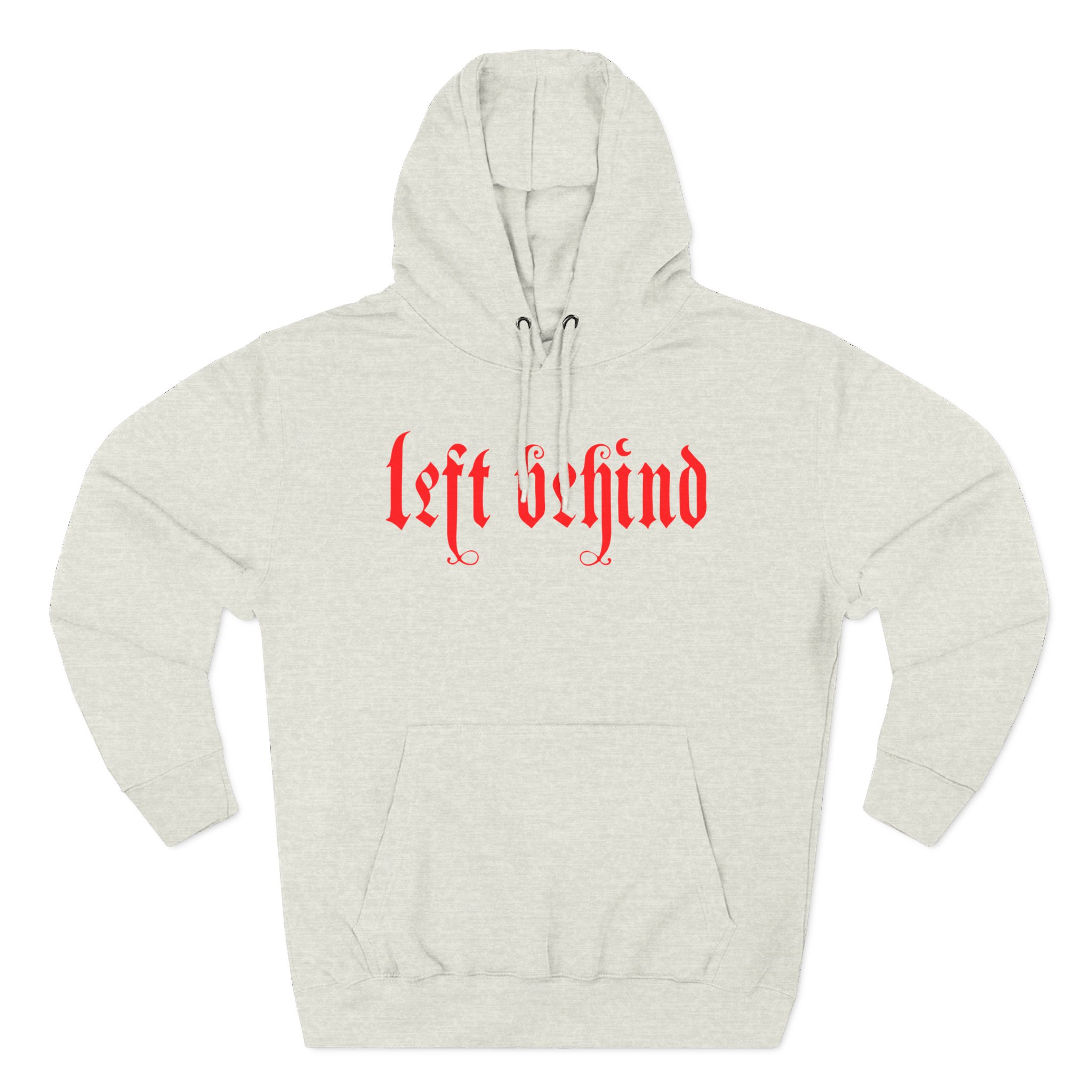 Left Behind Blessed by the Burn Three-Panel Fleece Hoodie