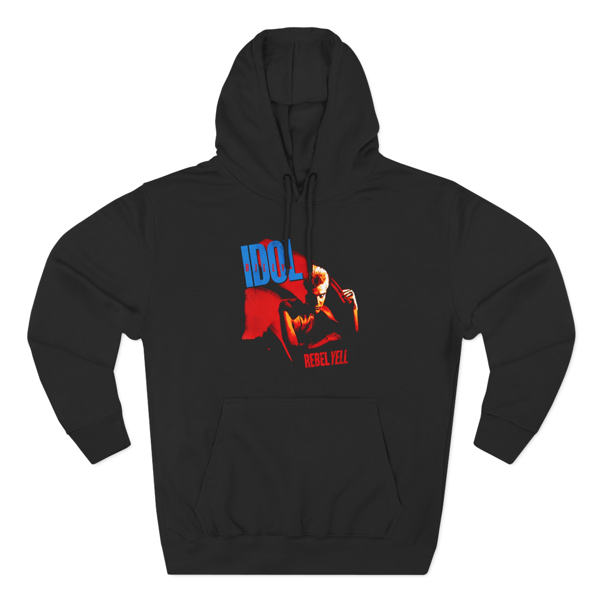 Billy Idol Rebel Yell 40th Anniversary Three-Panel Fleece Hoodie