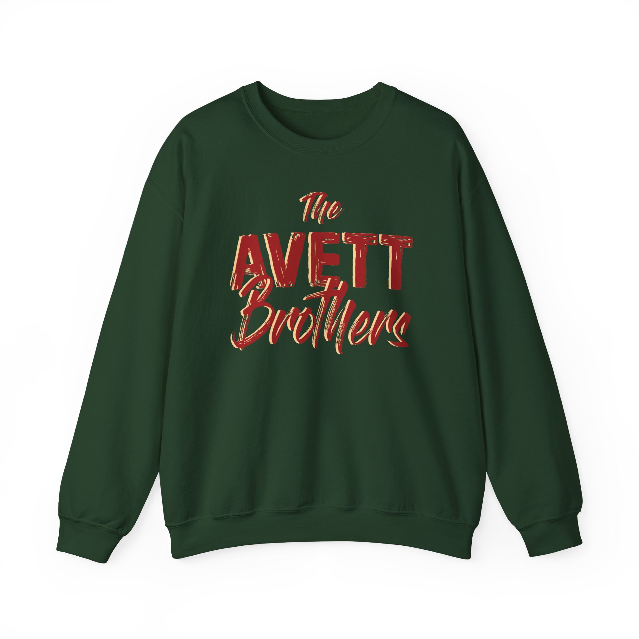 Avett Brothers Painted Sign Logo Unisex Heavy Blendâ„¢ Crewneck Sweatshirt