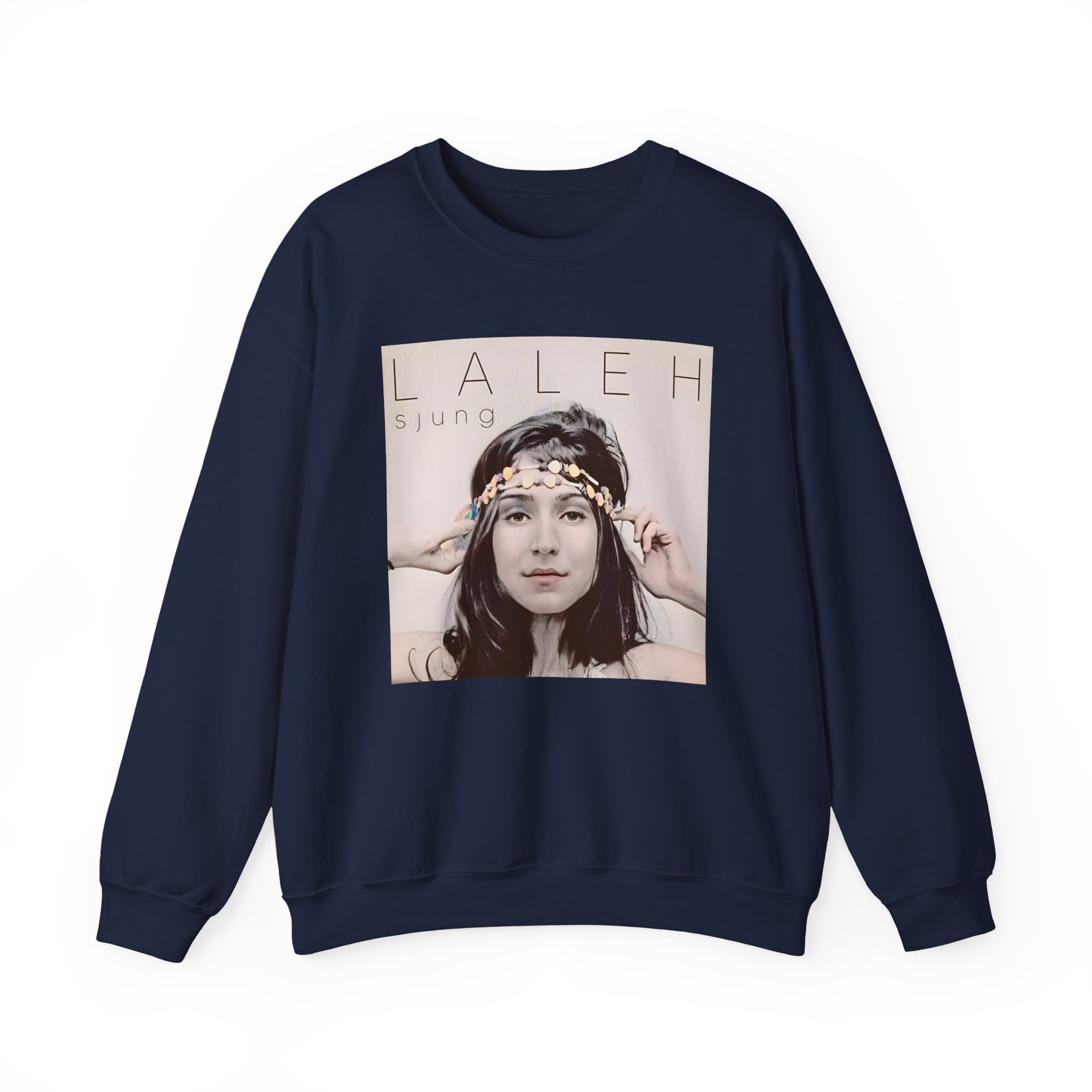 Laleh Sjung Album Cover Unisex Heavy Blendâ„¢ Crewneck Sweatshirt