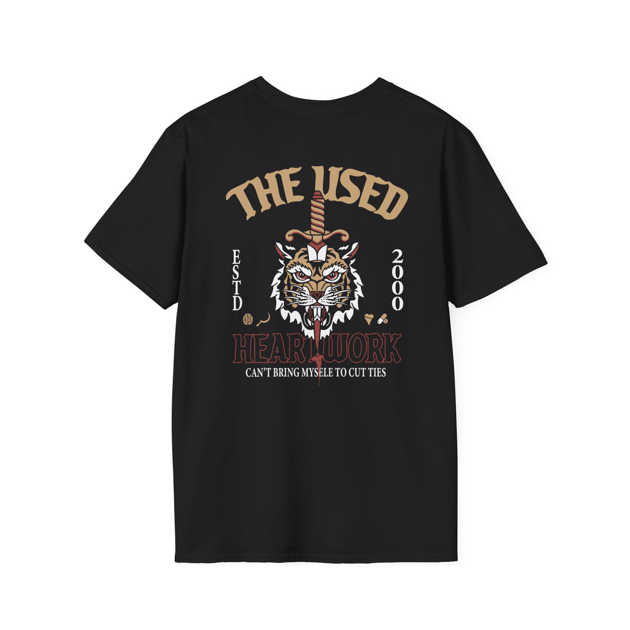 The Used Self Titled 25 Year Unisex Softstyle T-Shirt