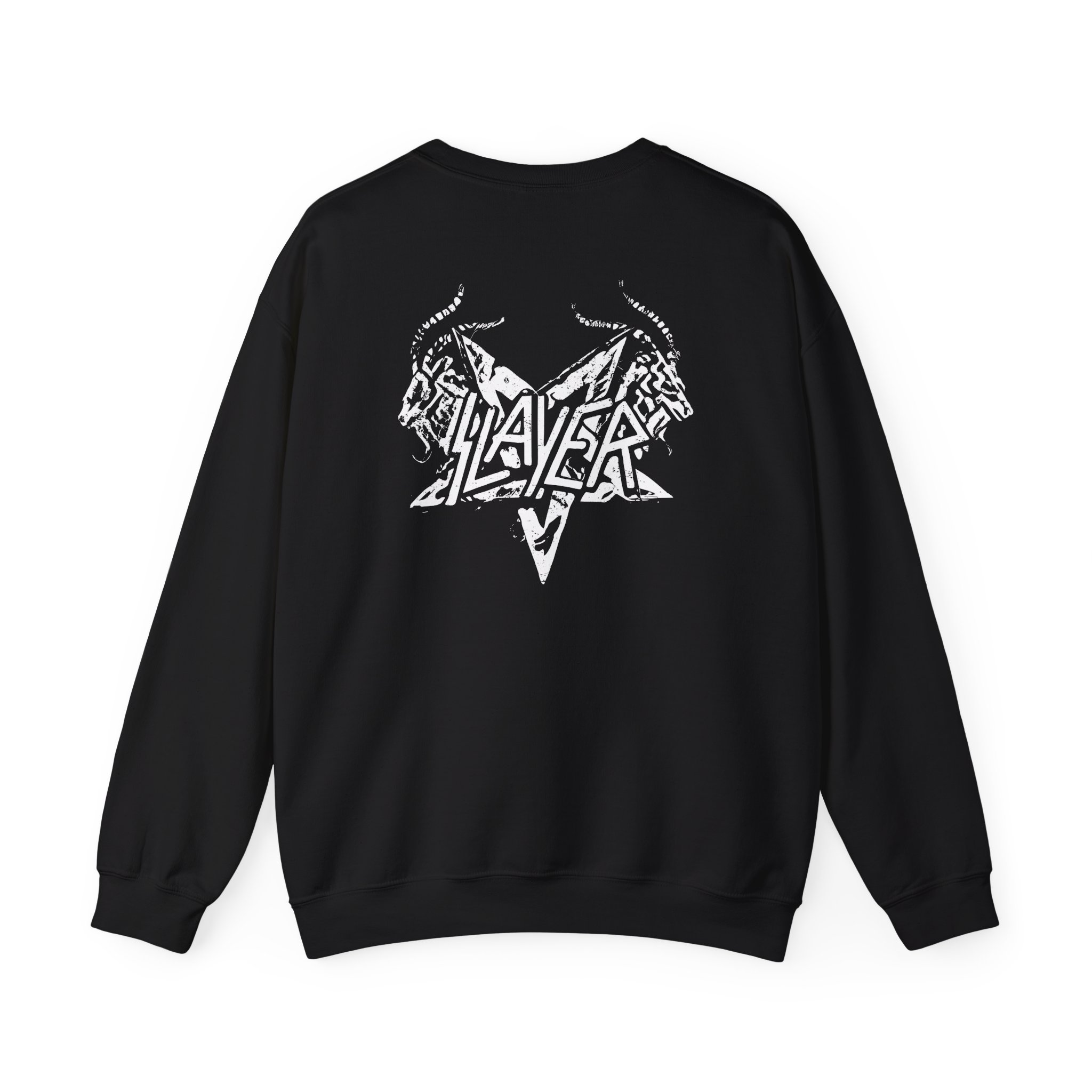 Slayer Horns Unisex Heavy Blendâ„¢ Crewneck Sweatshirt