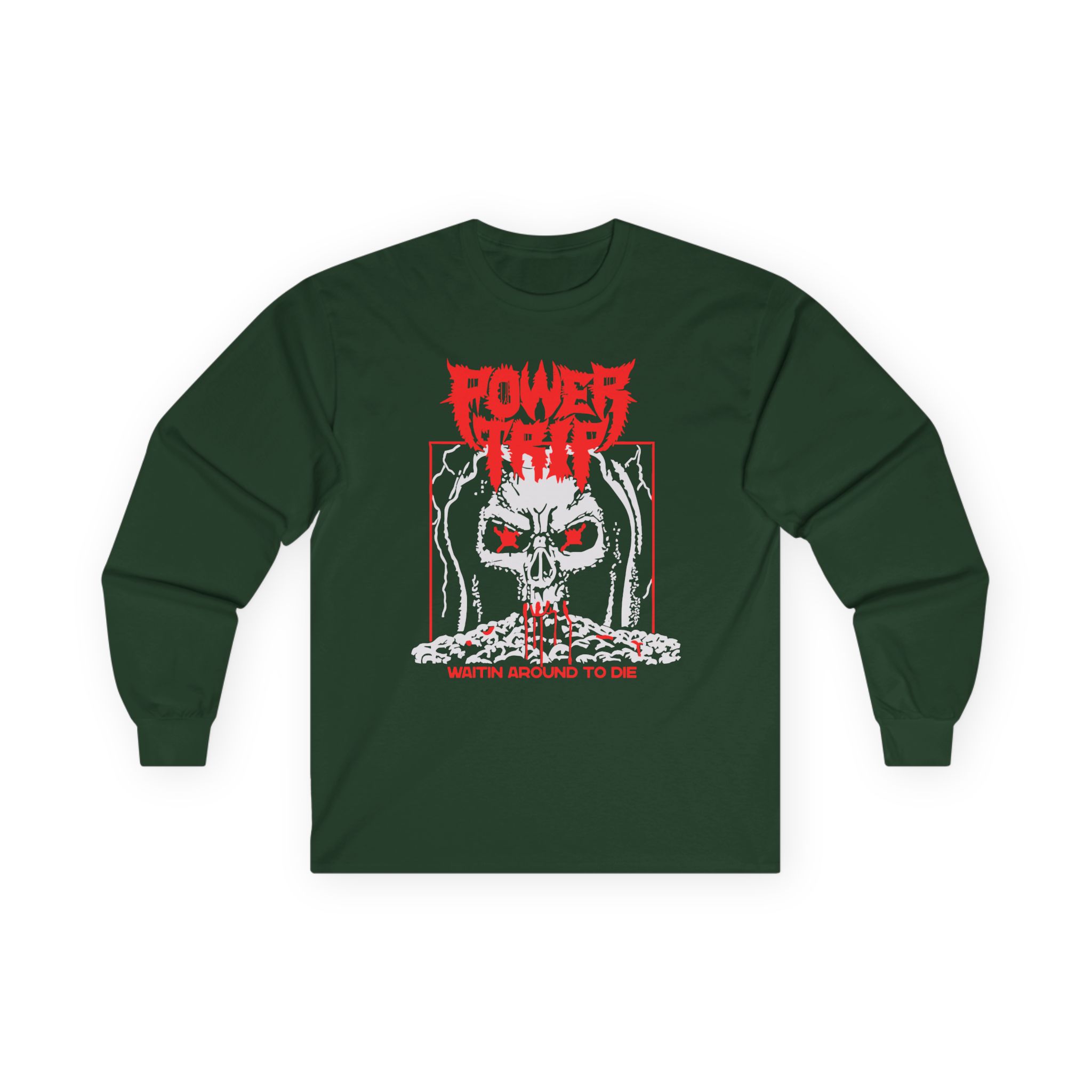 Power Trip Waiting Unisex Ultra Cotton Long Sleeve Tee