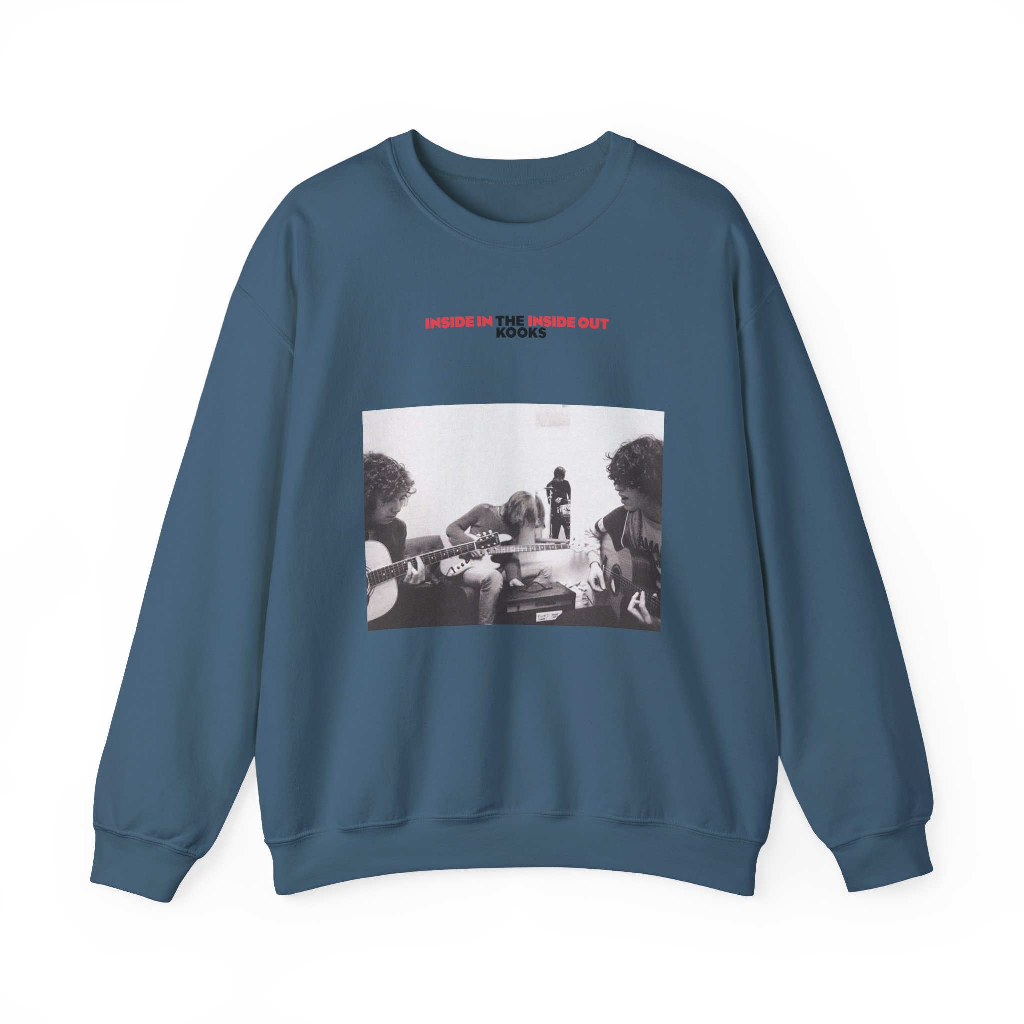 The Kooks Inside In inside Out Album Cover Unisex Heavy Blendâ„¢ Crewneck Sweatshirt