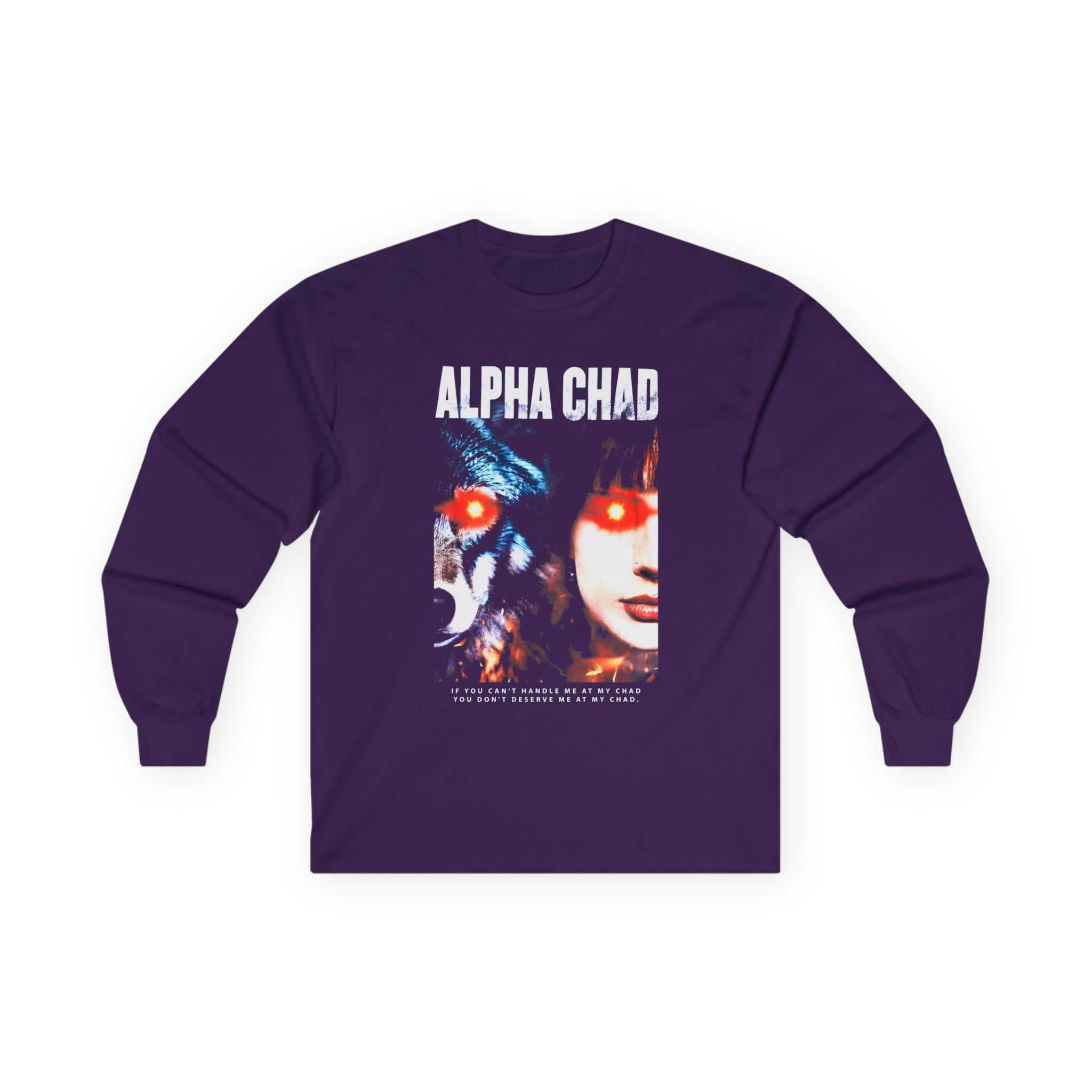 Chad Chad Alpha Chad Unisex Ultra Cotton Long Sleeve Tee