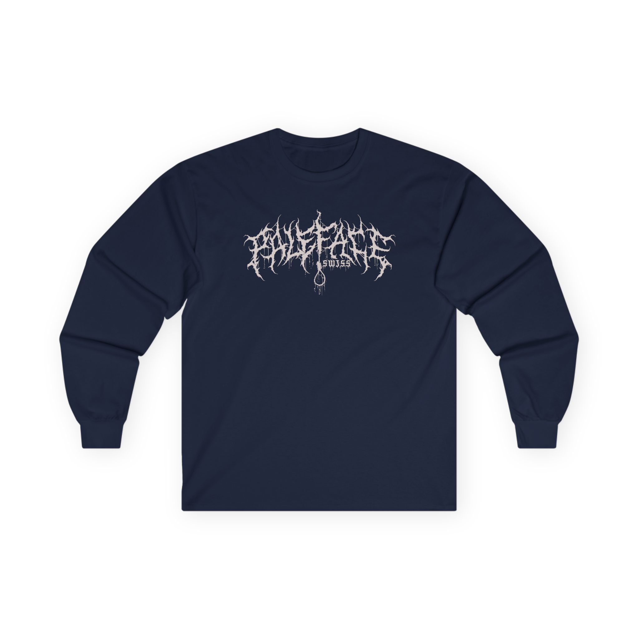 Paleface Washed Out Premium Logo Unisex Ultra Cotton Long Sleeve Tee