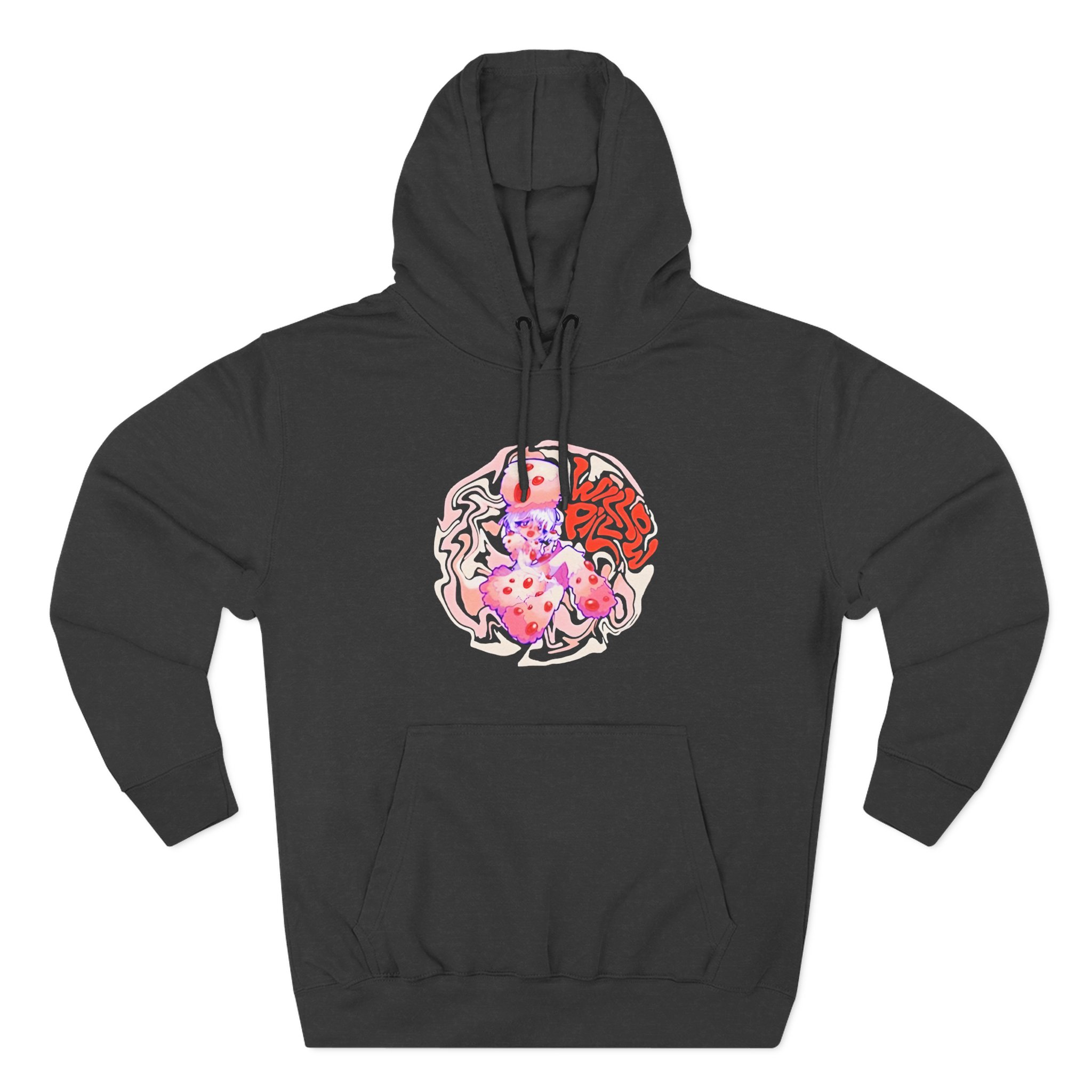 Willow Pill Willow Mushroom Three-Panel Fleece Hoodie