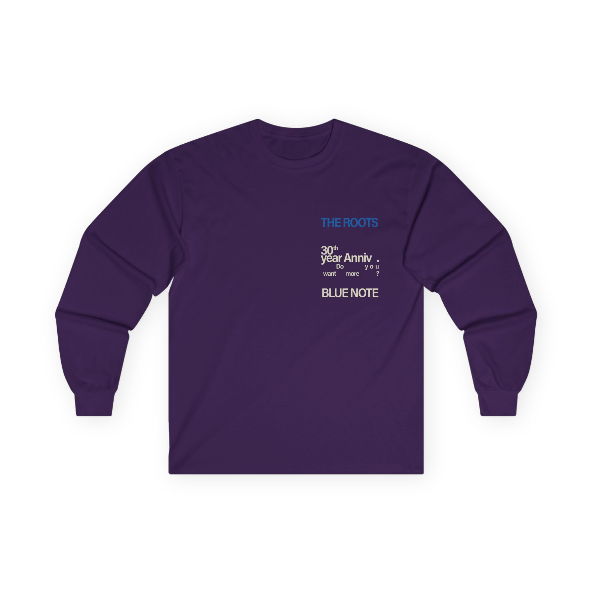 The Roots Blue Note 30th Anniversary Unisex Ultra Cotton Long Sleeve Tee