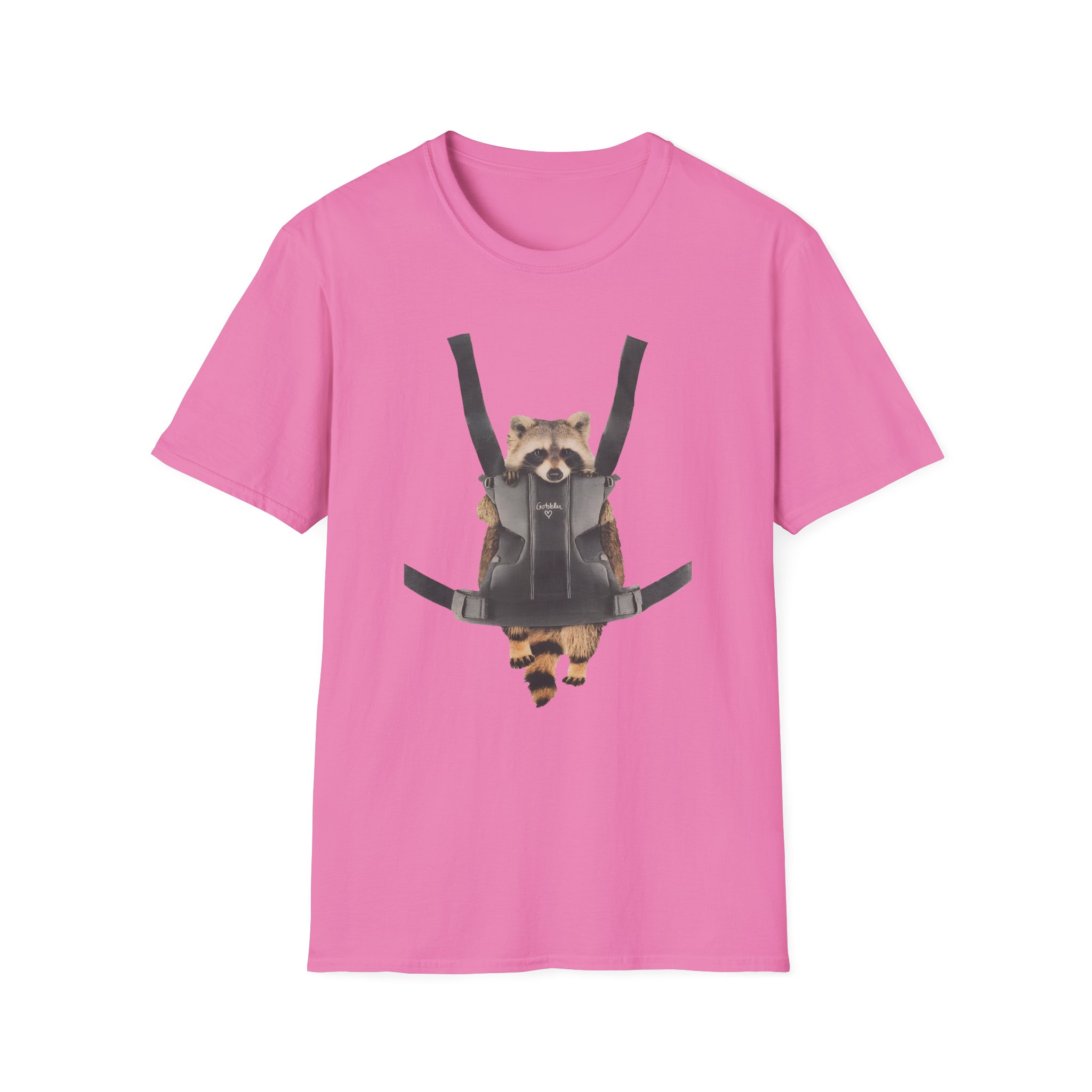 William Osman Raccoon Unisex Softstyle T-Shirt