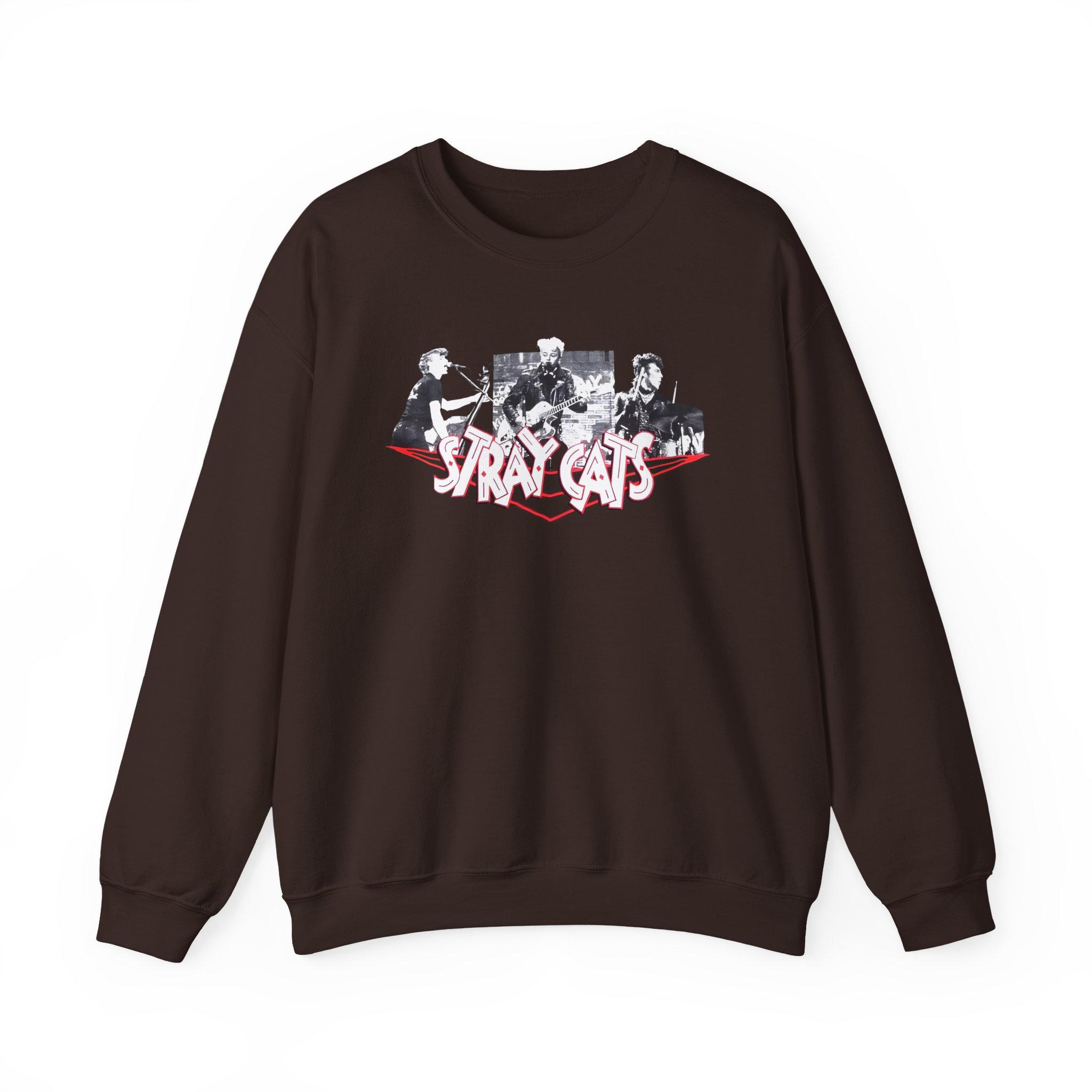 Stray Cats Photo Collage Unisex Heavy Blendâ„¢ Crewneck Sweatshirt