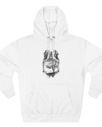 Black Tongue Murder Of Crows Three-Panel Fleece Hoodie