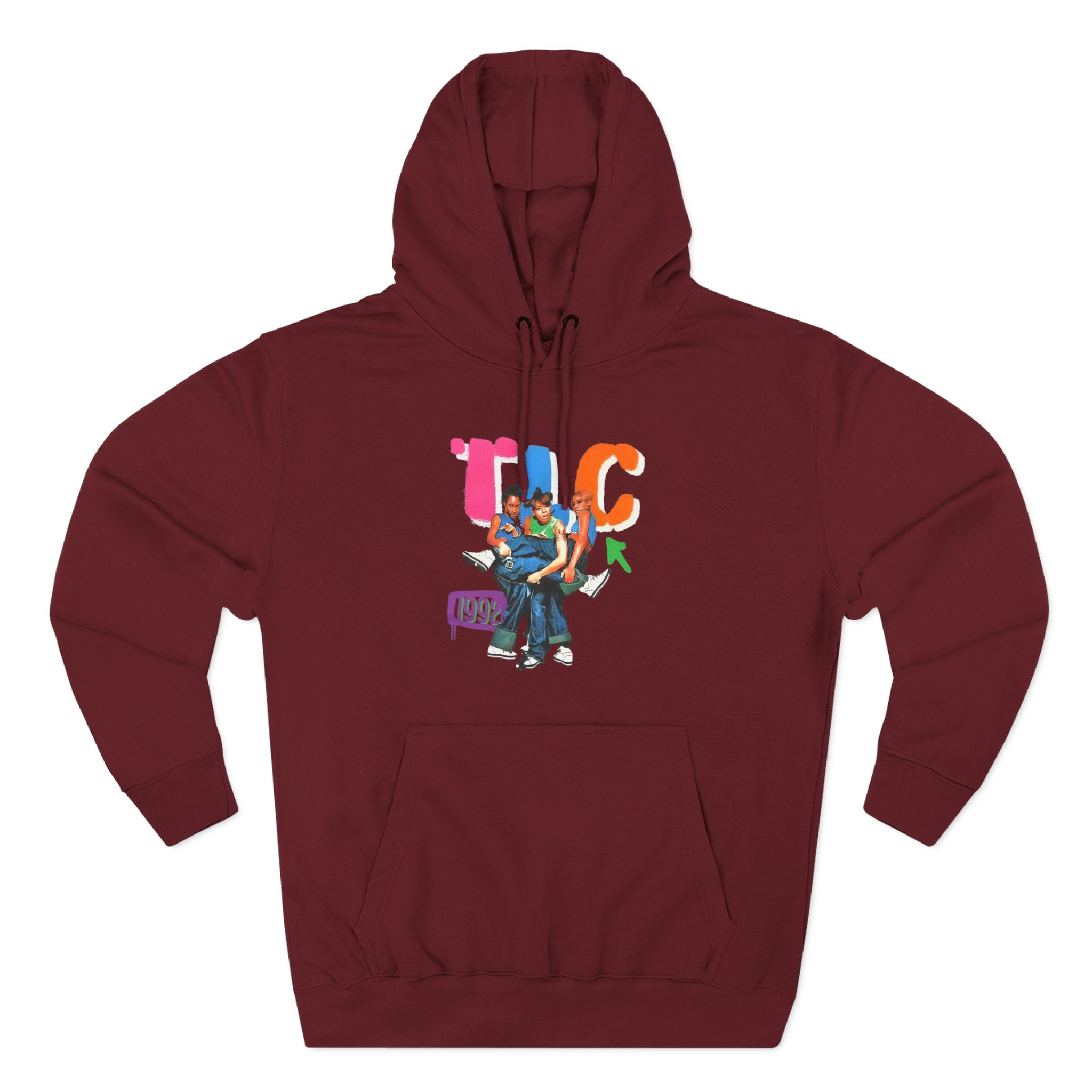 TLC Three-Panel Fleece Hoodie