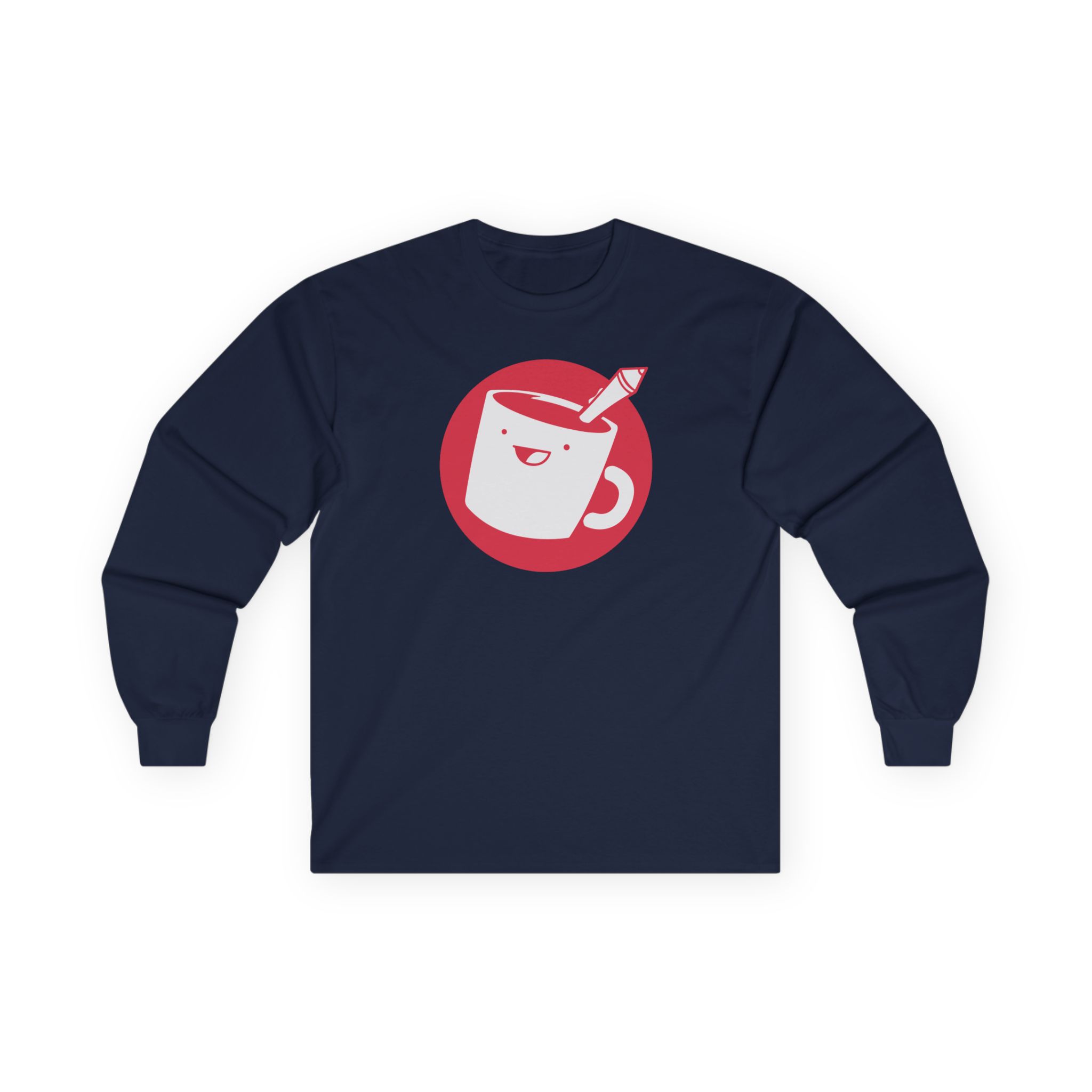 Drawfee Logo Unisex Ultra Cotton Long Sleeve Tee