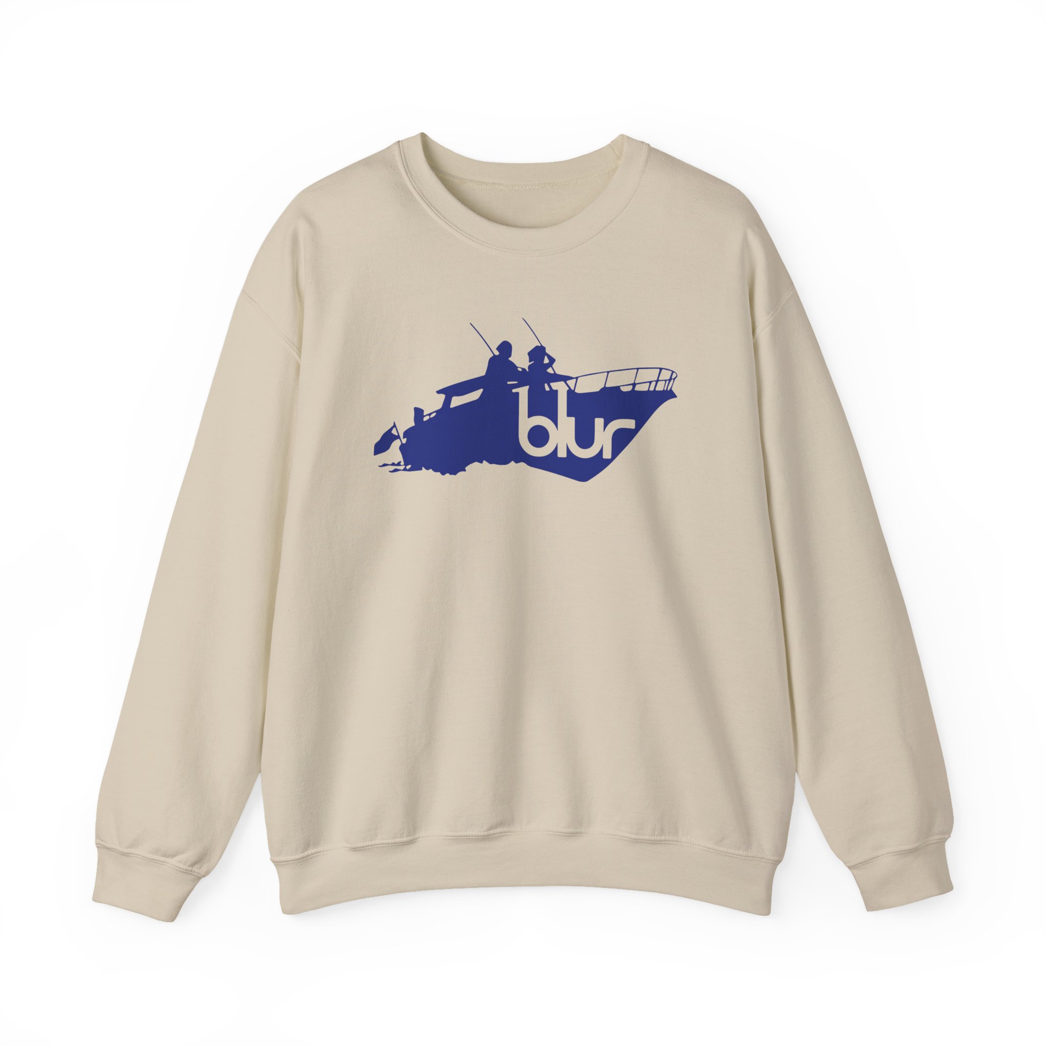Blur Sunday Sunday Boat Unisex Heavy Blend Crewneck Sweatshirt