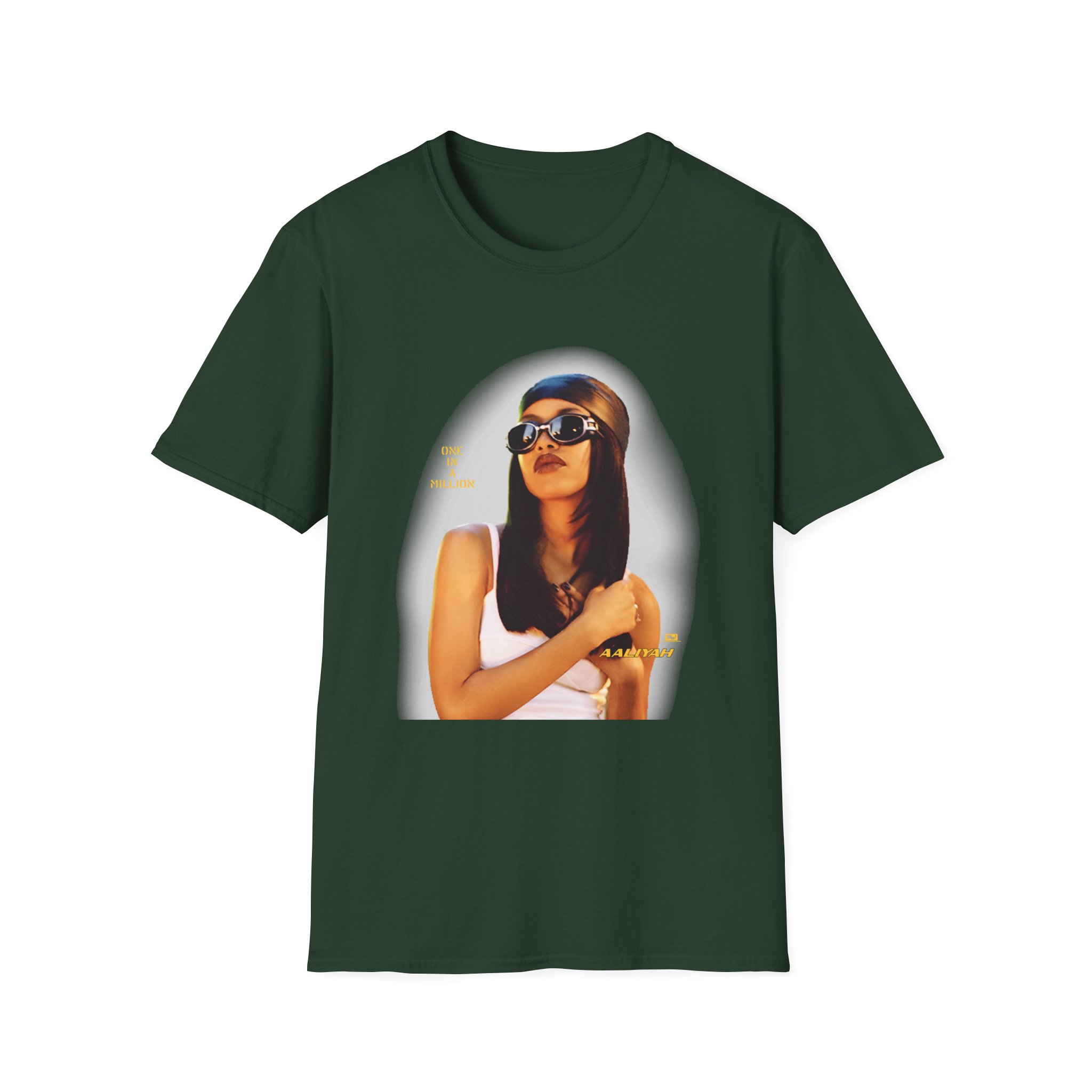 Aaliyah OIAM Portrait Unisex Softstyle T-Shirt