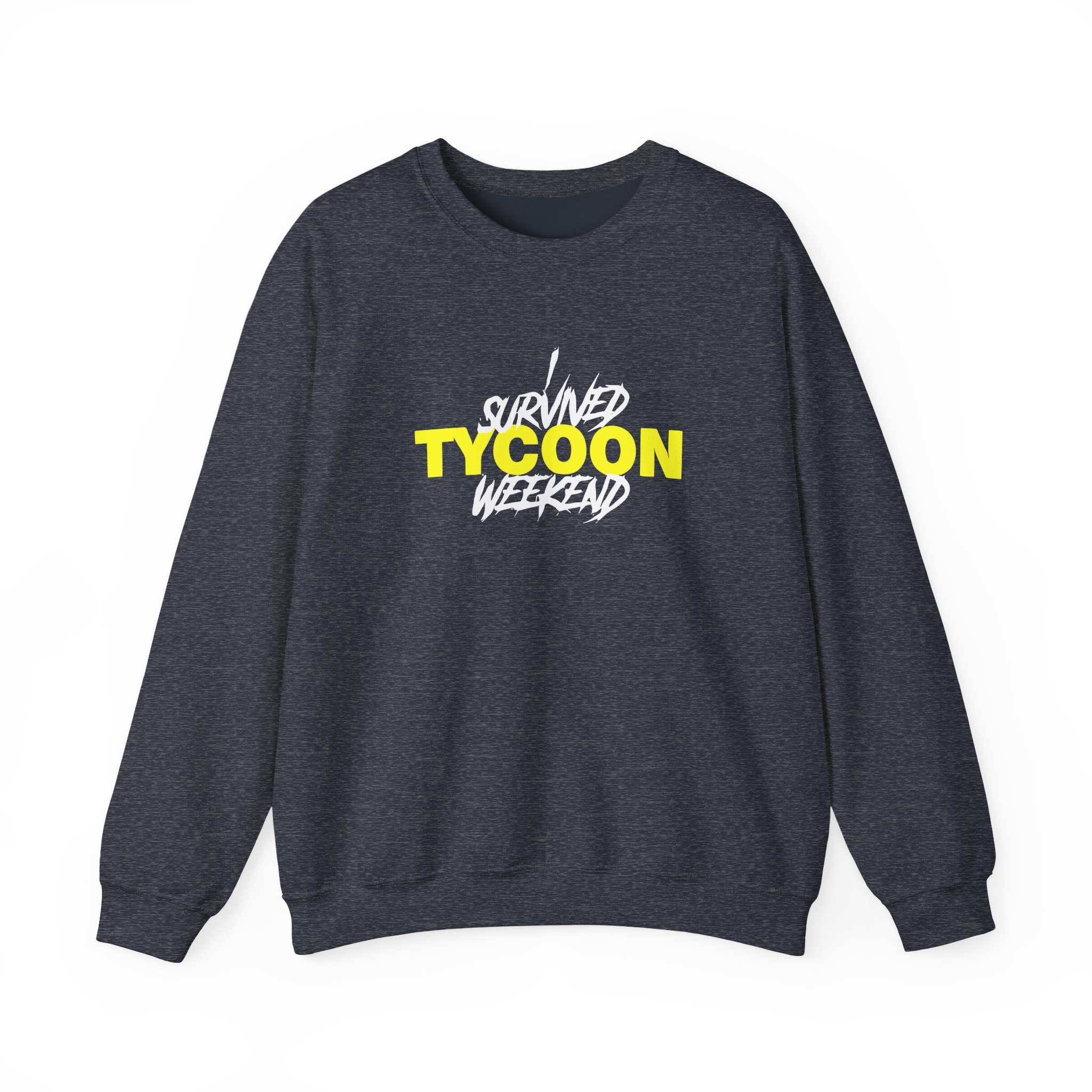 G-unit I Survined Tycoon Weekend Unisex Heavy Blendâ„¢ Crewneck Sweatshirt