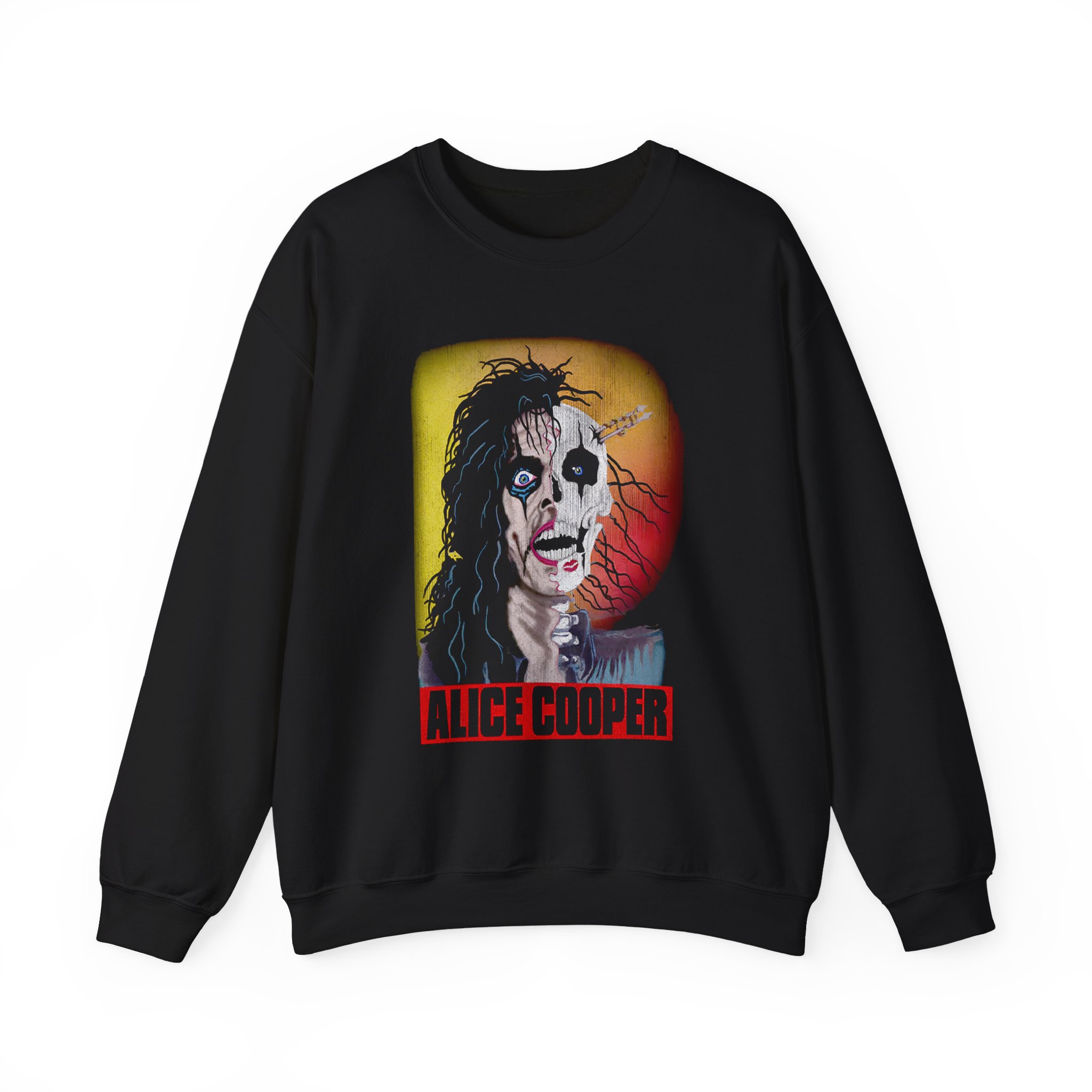 Alice Cooper Trash Unisex Heavy Blendâ„¢ Crewneck Sweatshirt