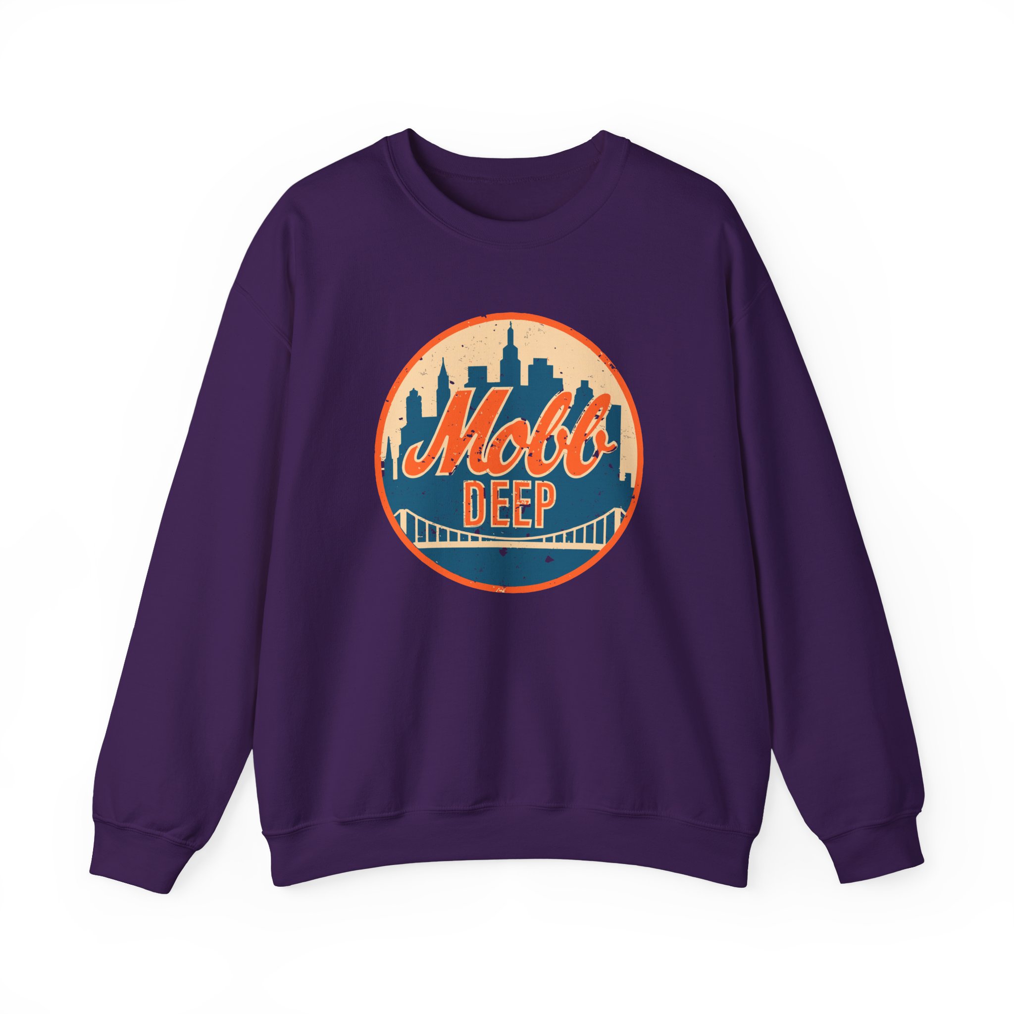 Mobb Deep Queens New York Unisex Heavy Blendâ„¢ Crewneck Sweatshirt