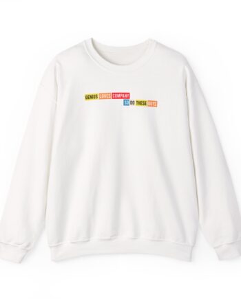 Smartless Genius Loves These Guys Unisex Heavy Blend™ Crewneck Sweatshirt