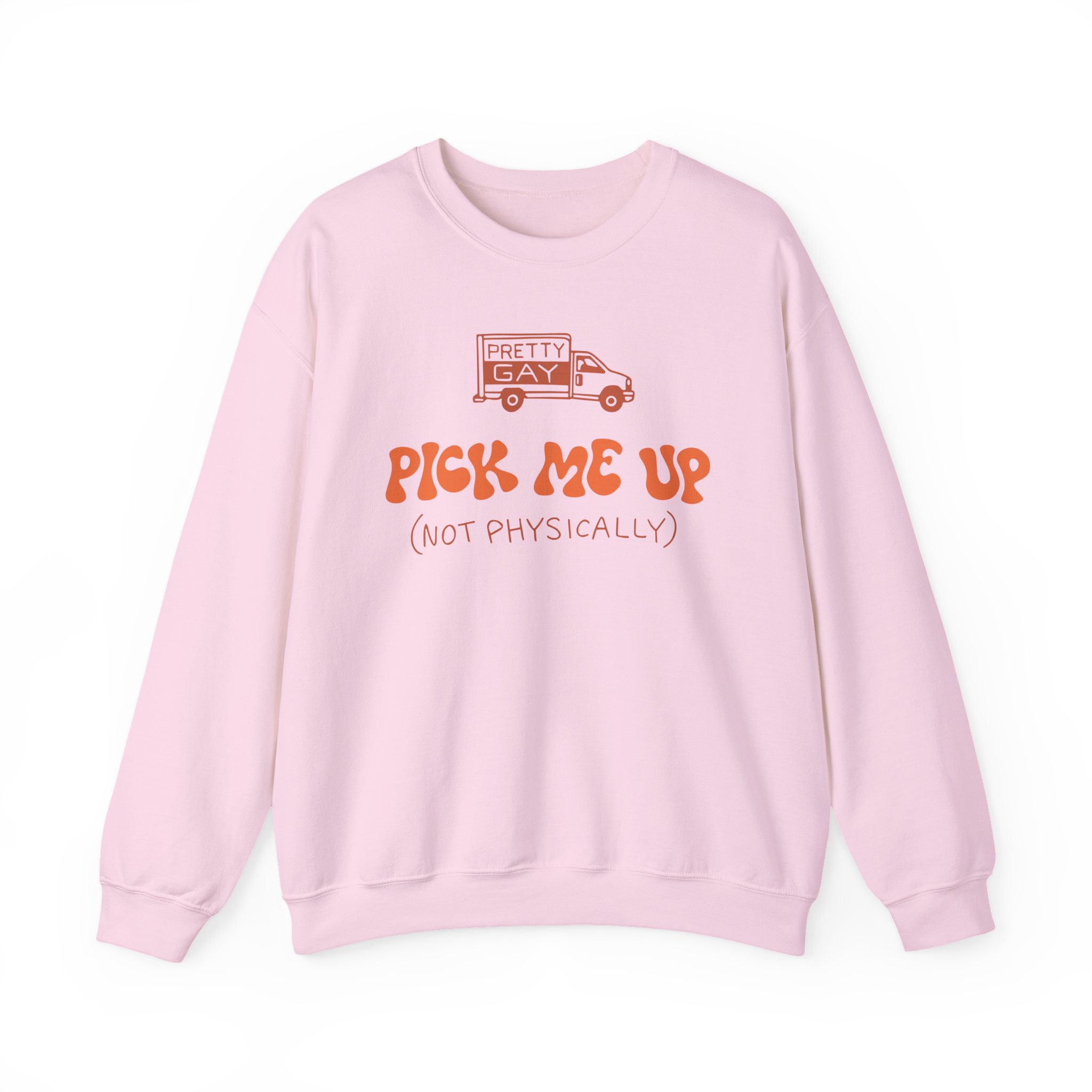 Drawfee Pick Me Up Unisex Heavy Blendâ„¢ Crewneck Sweatshirt