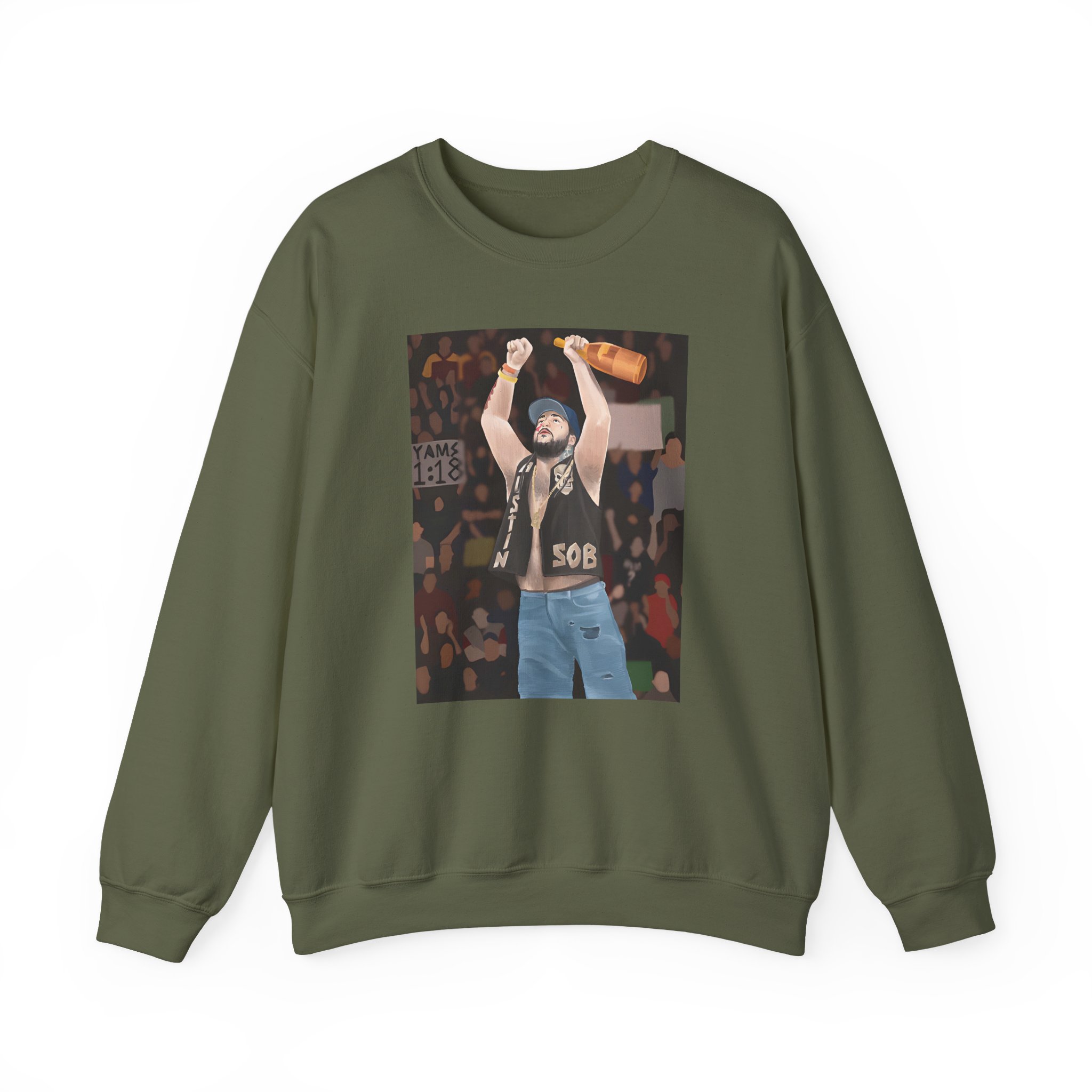 Asap Mob Vlone X Asap Yams Unisex Heavy Blendâ„¢ Crewneck Sweatshirt