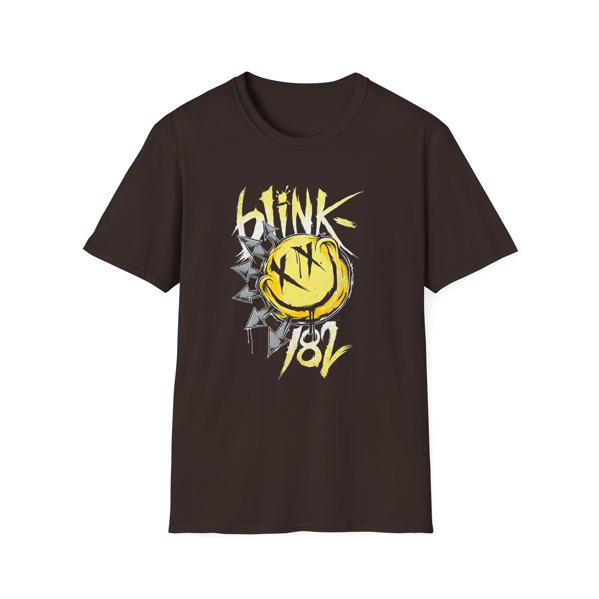 Blink 182 Big Smile Arrows Unisex Softstyle T-Shirt