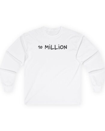 Casey Neistat 10 Million Unisex Ultra Cotton Long Sleeve Tee