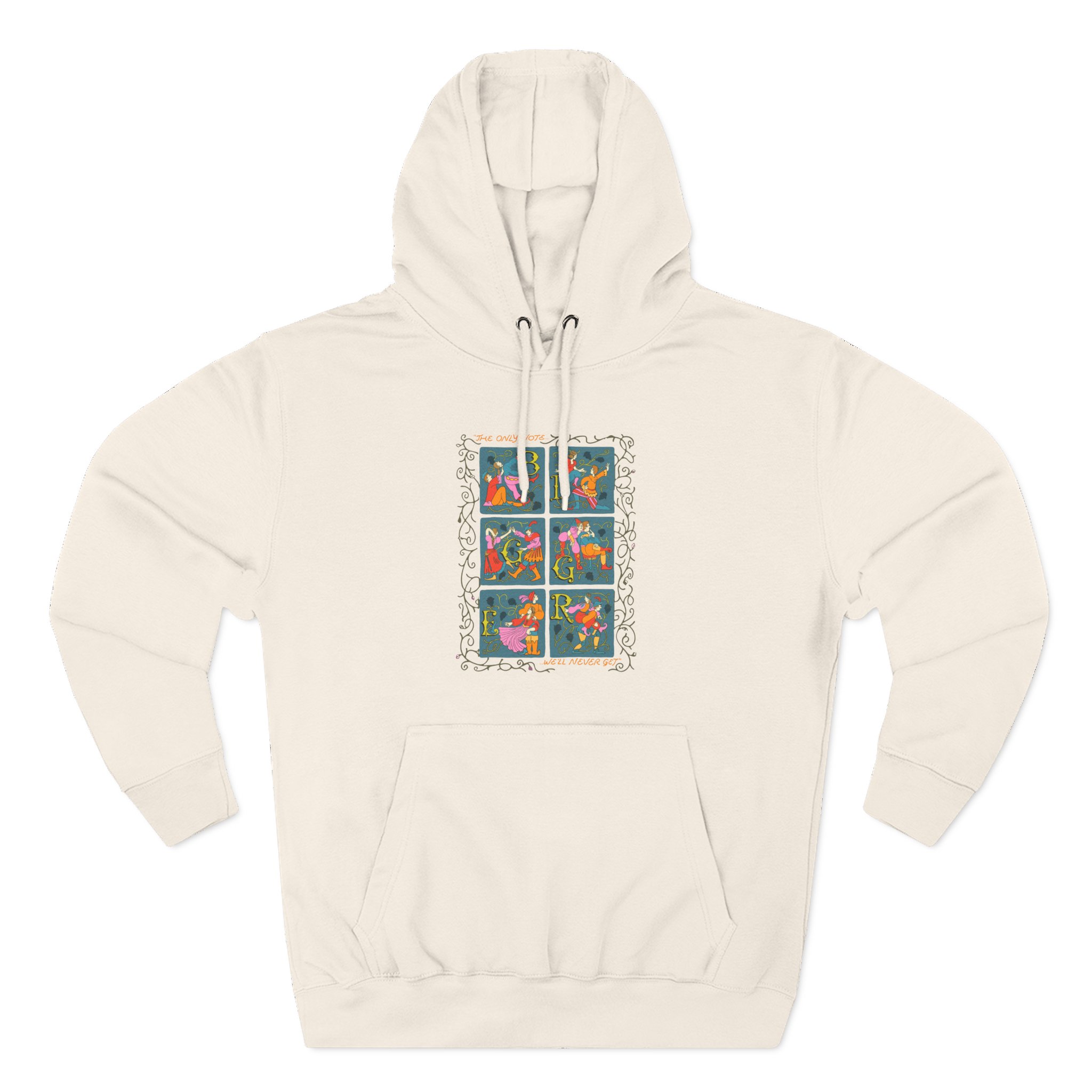 Drawfee Medieval Improvisation Three-Panel Fleece Hoodie
