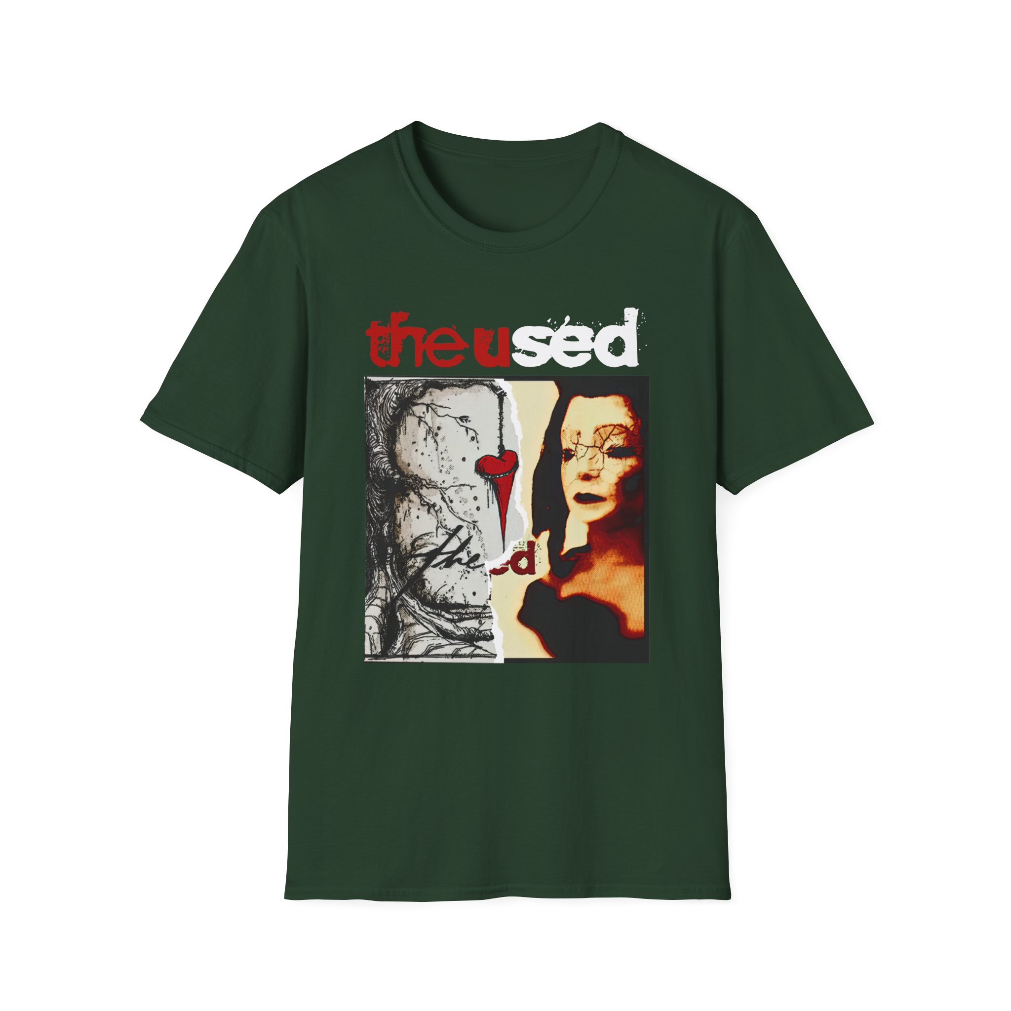 The Used Split Unisex Softstyle T-Shirt
