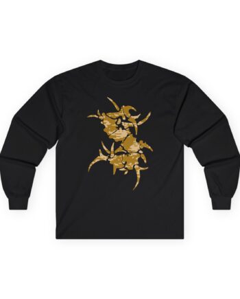 Sepultura Desert Camo S Logo Unisex Ultra Cotton Long Sleeve Tee