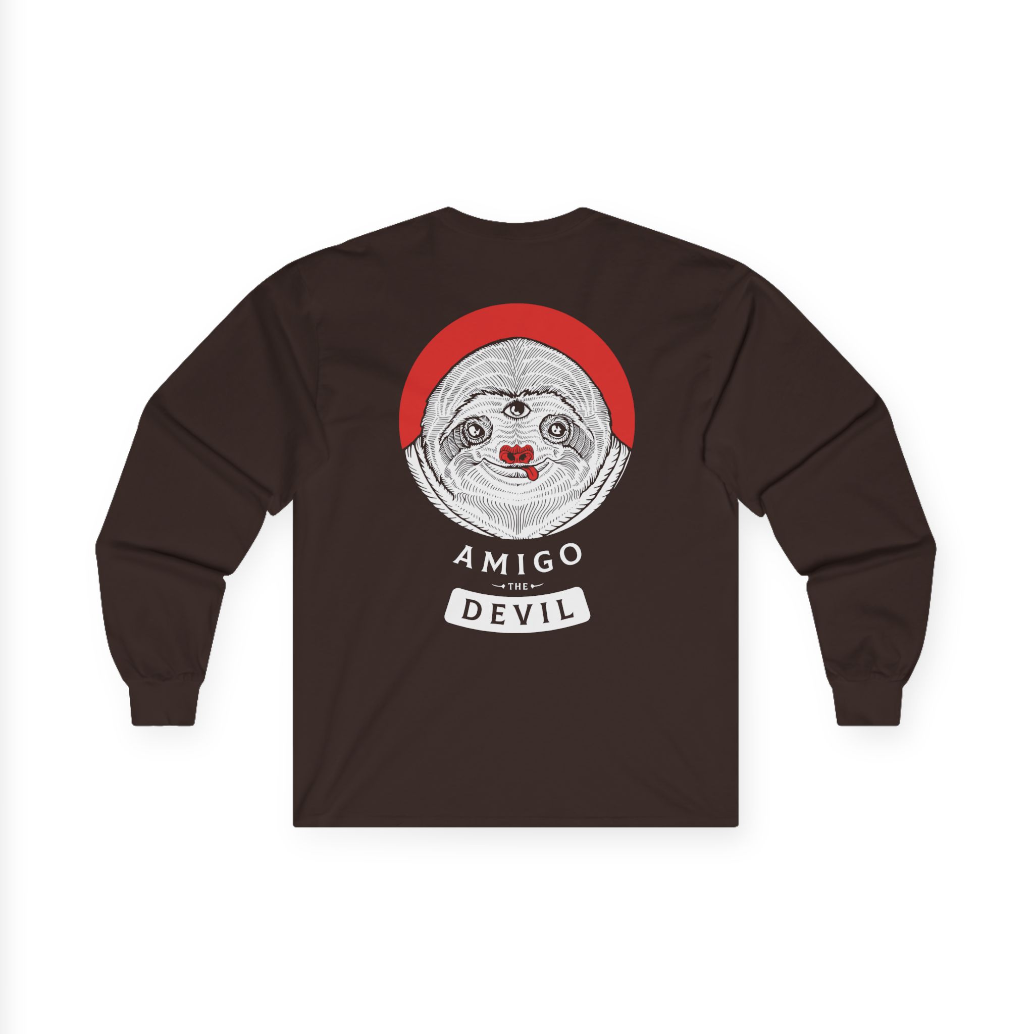 Amigo the Devil Hanging Around Unisex Ultra Cotton Long Sleeve Tee