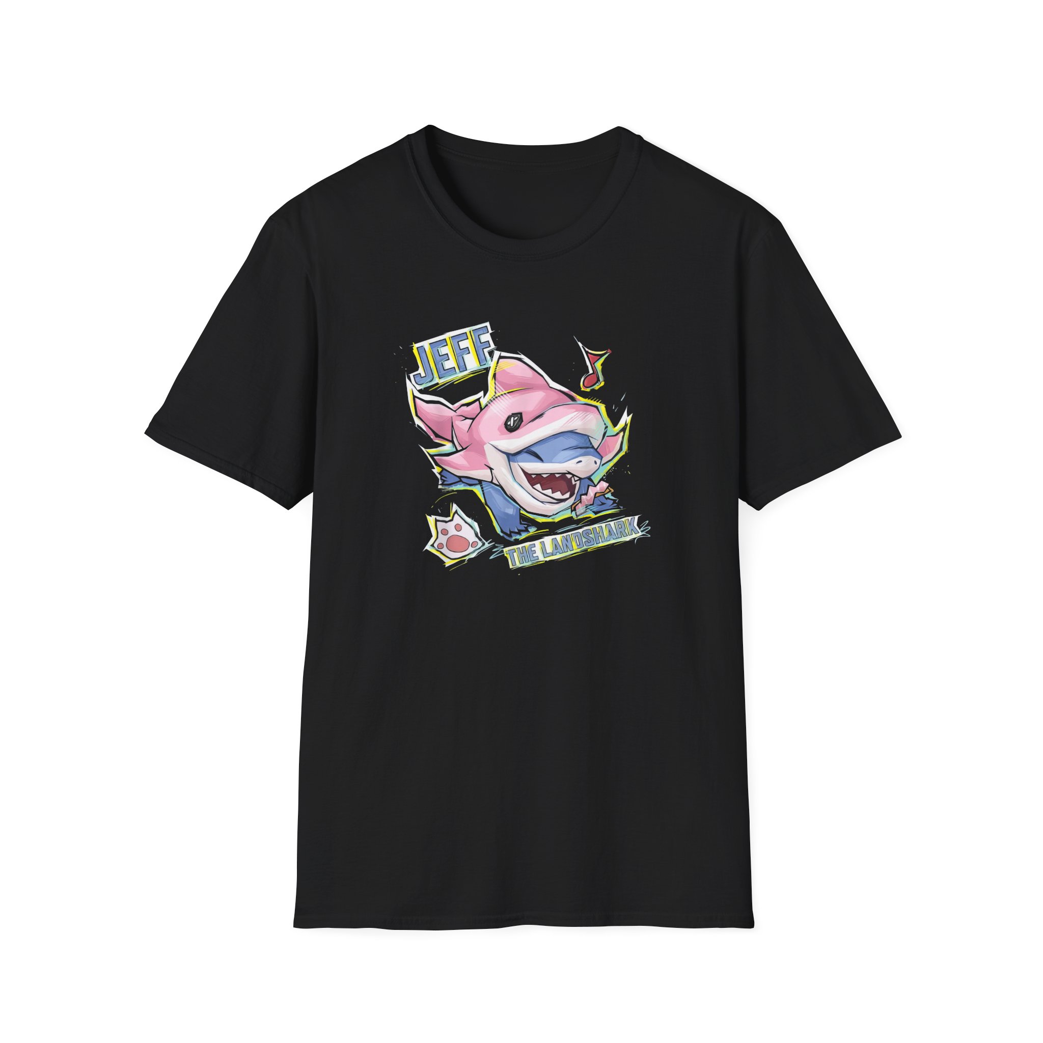 Jeff the Land Shark Unisex Softstyle T-Shirt