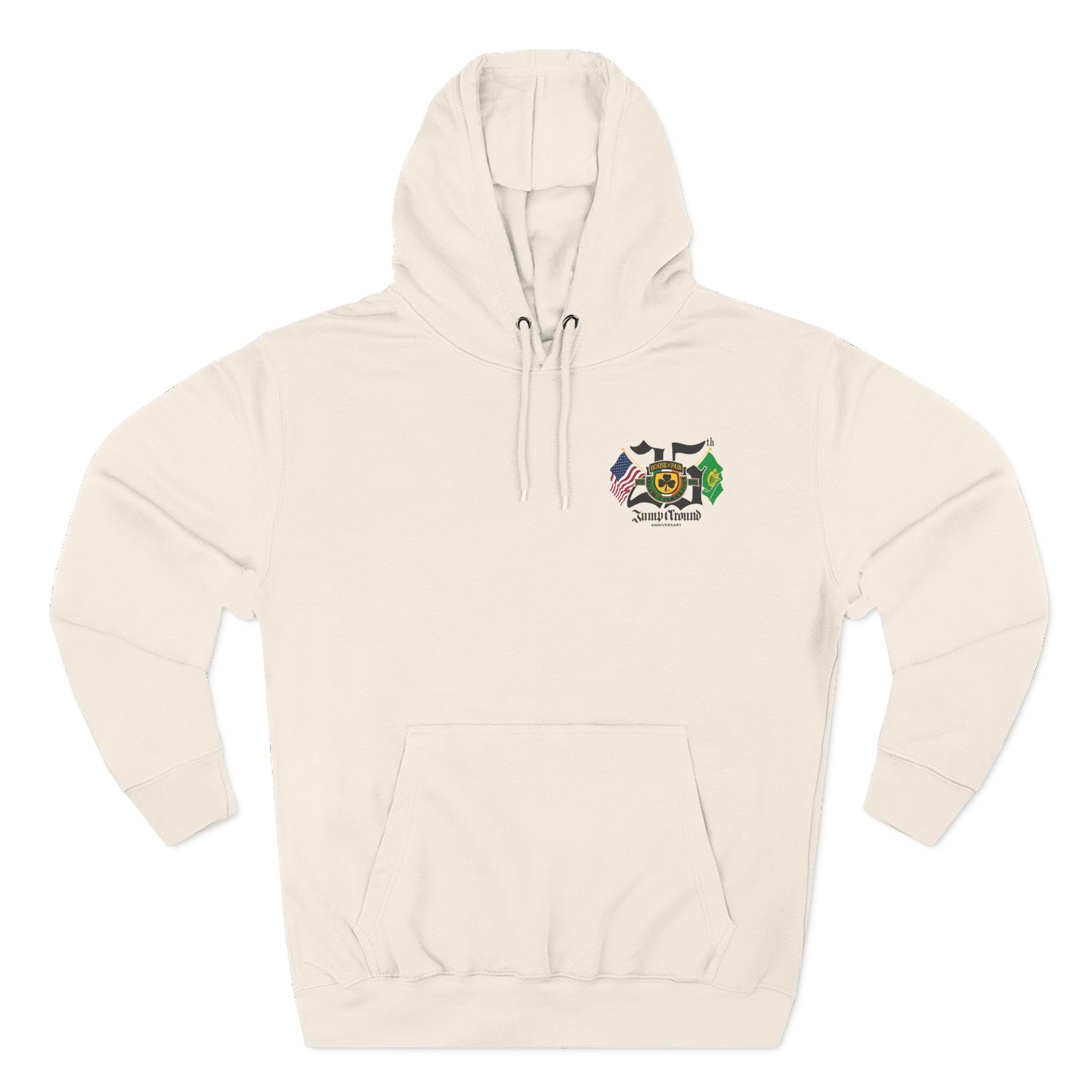 House of Pain Flags Three-Panel Fleece Hoodie