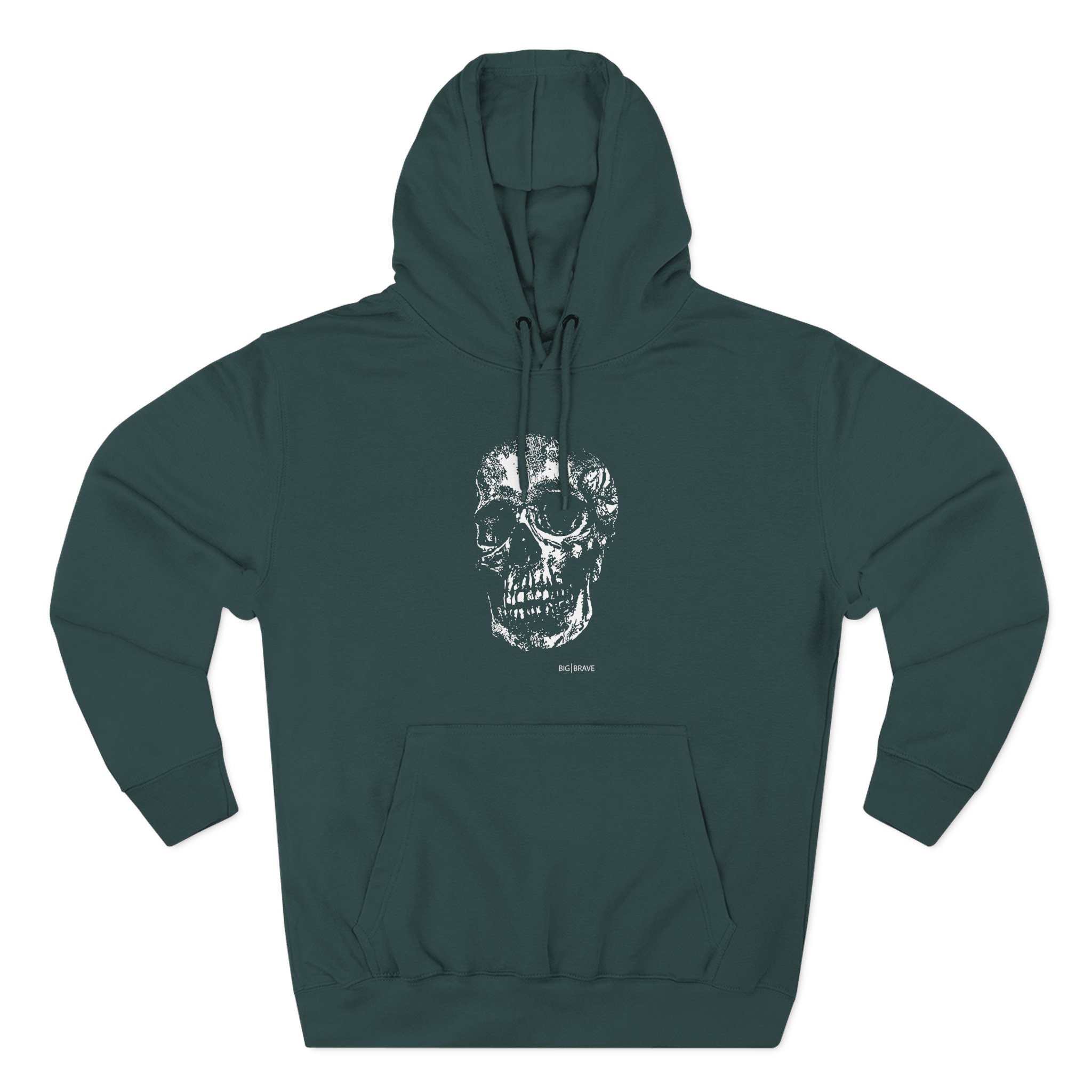 Big Brave Three-Panel Fleece Hoodie