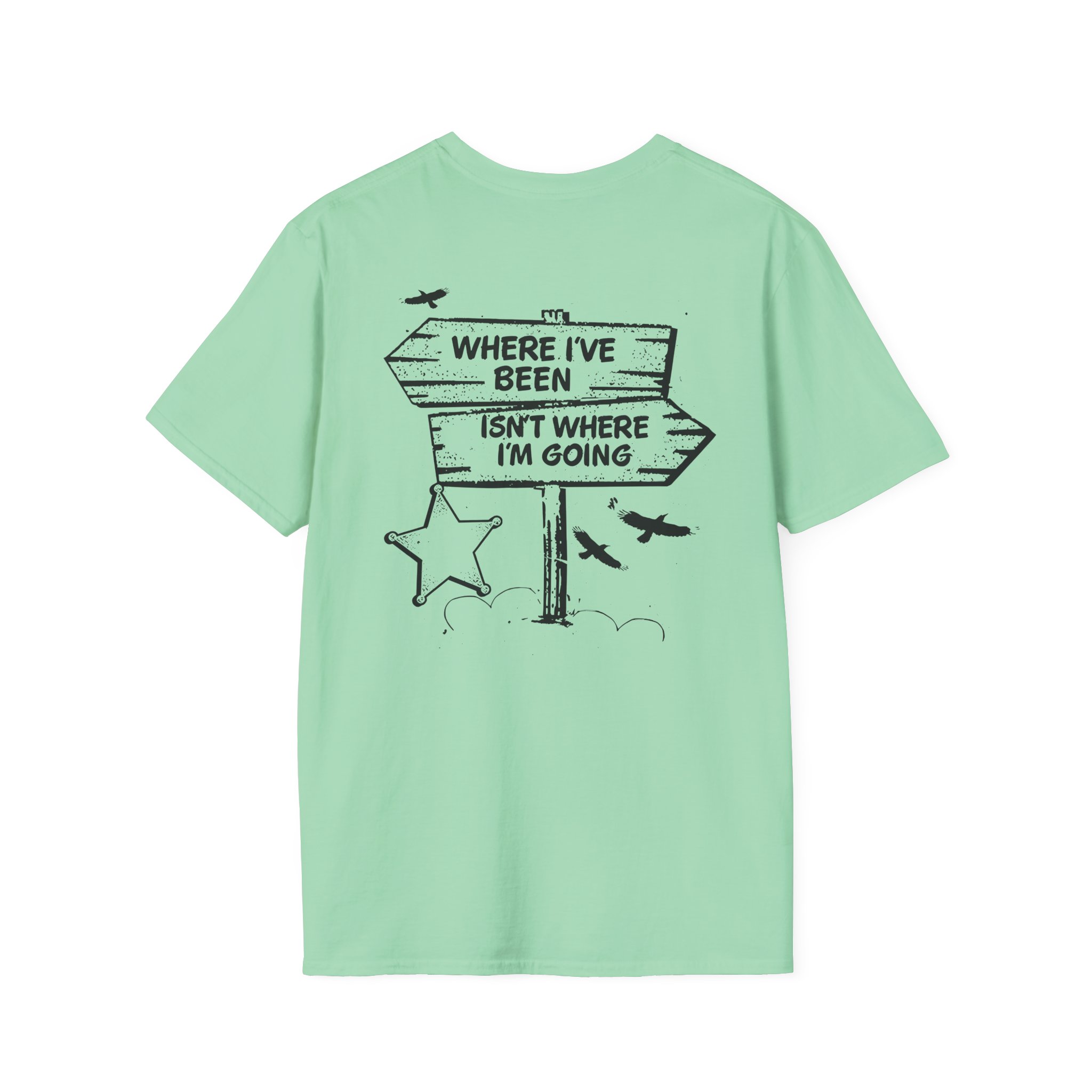 Shaboozey Fork in the Road Unisex Softstyle T-Shirt