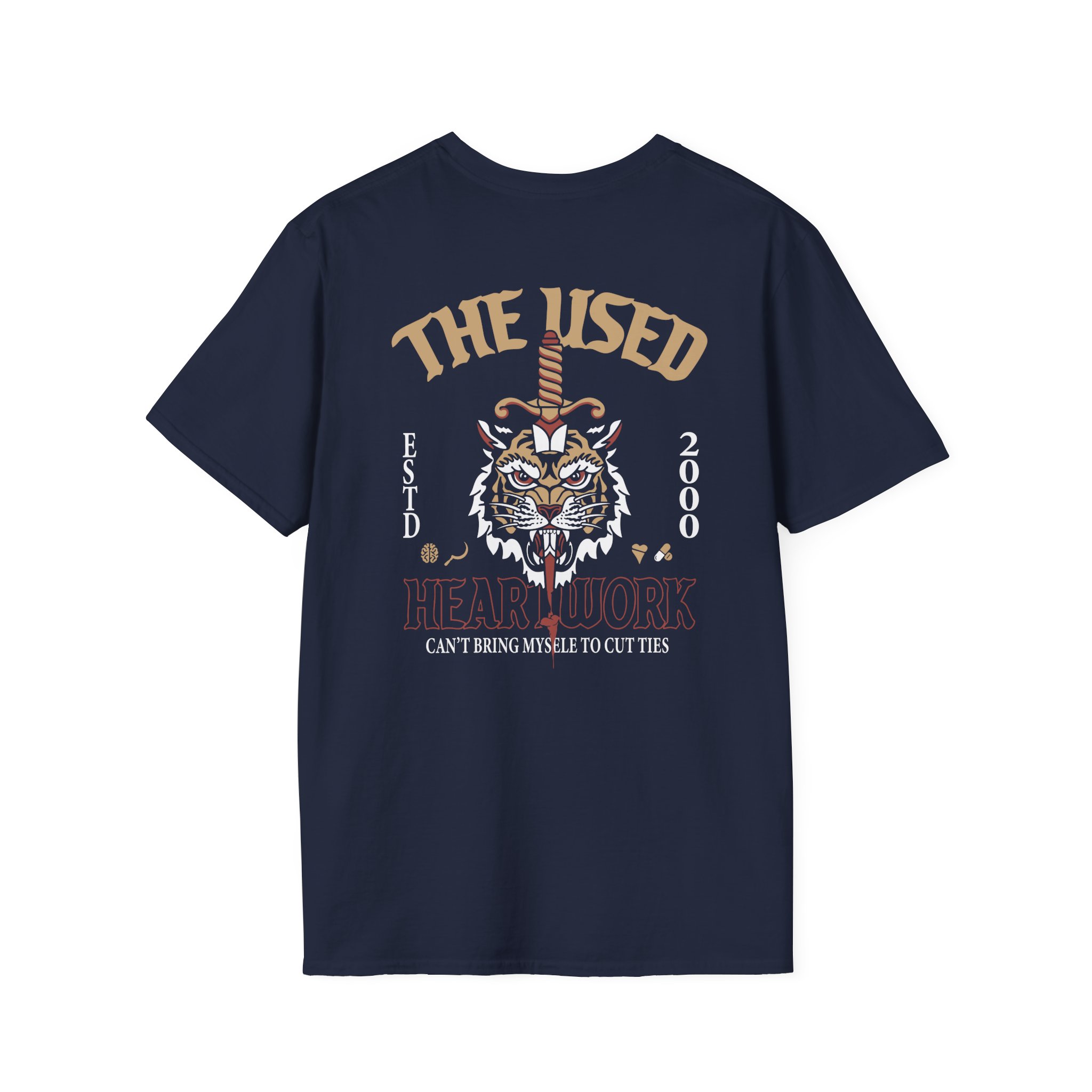 The Used Self Titled 25 Year Unisex Softstyle T-Shirt